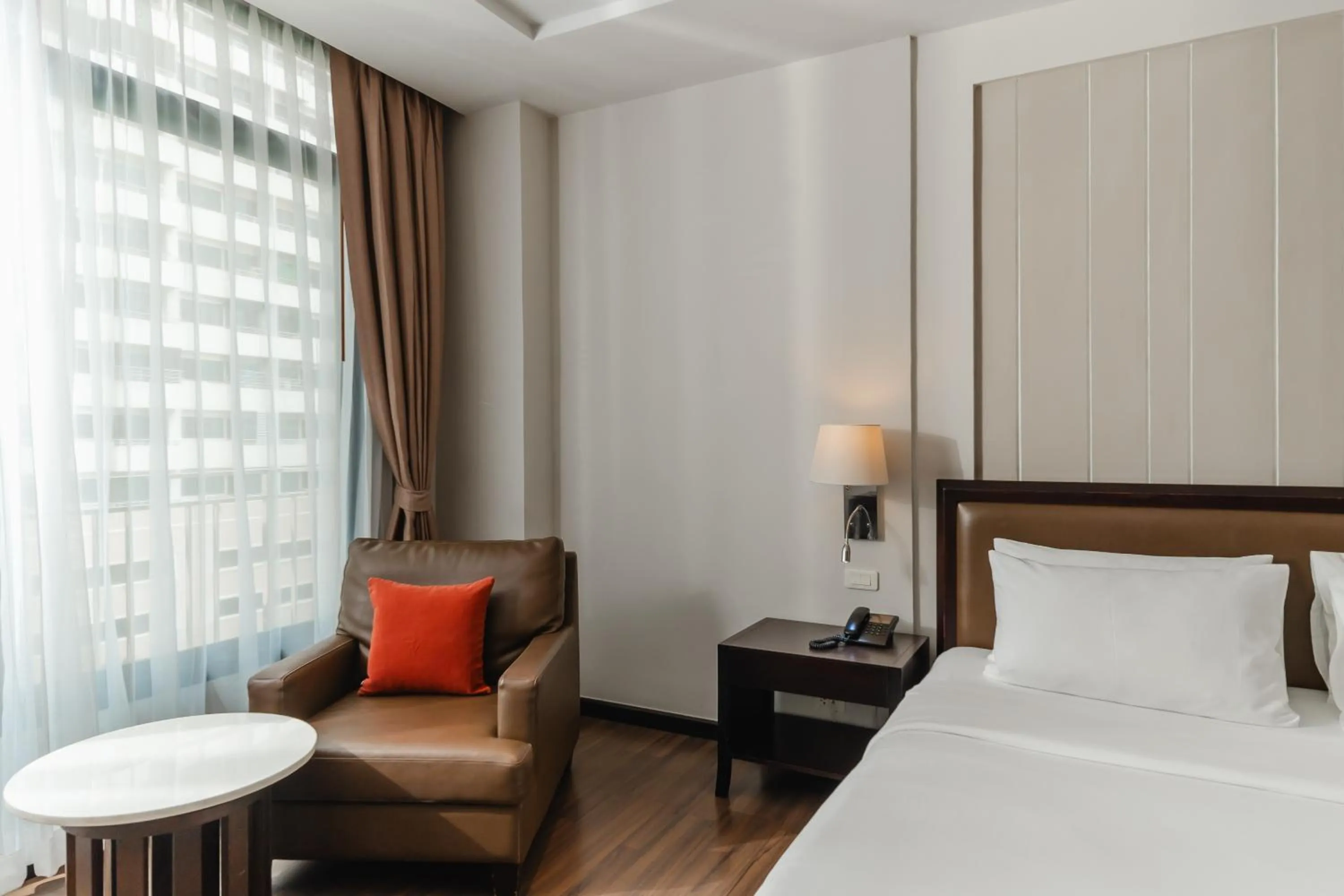 Bedroom, Bed in The Dawin Hotel