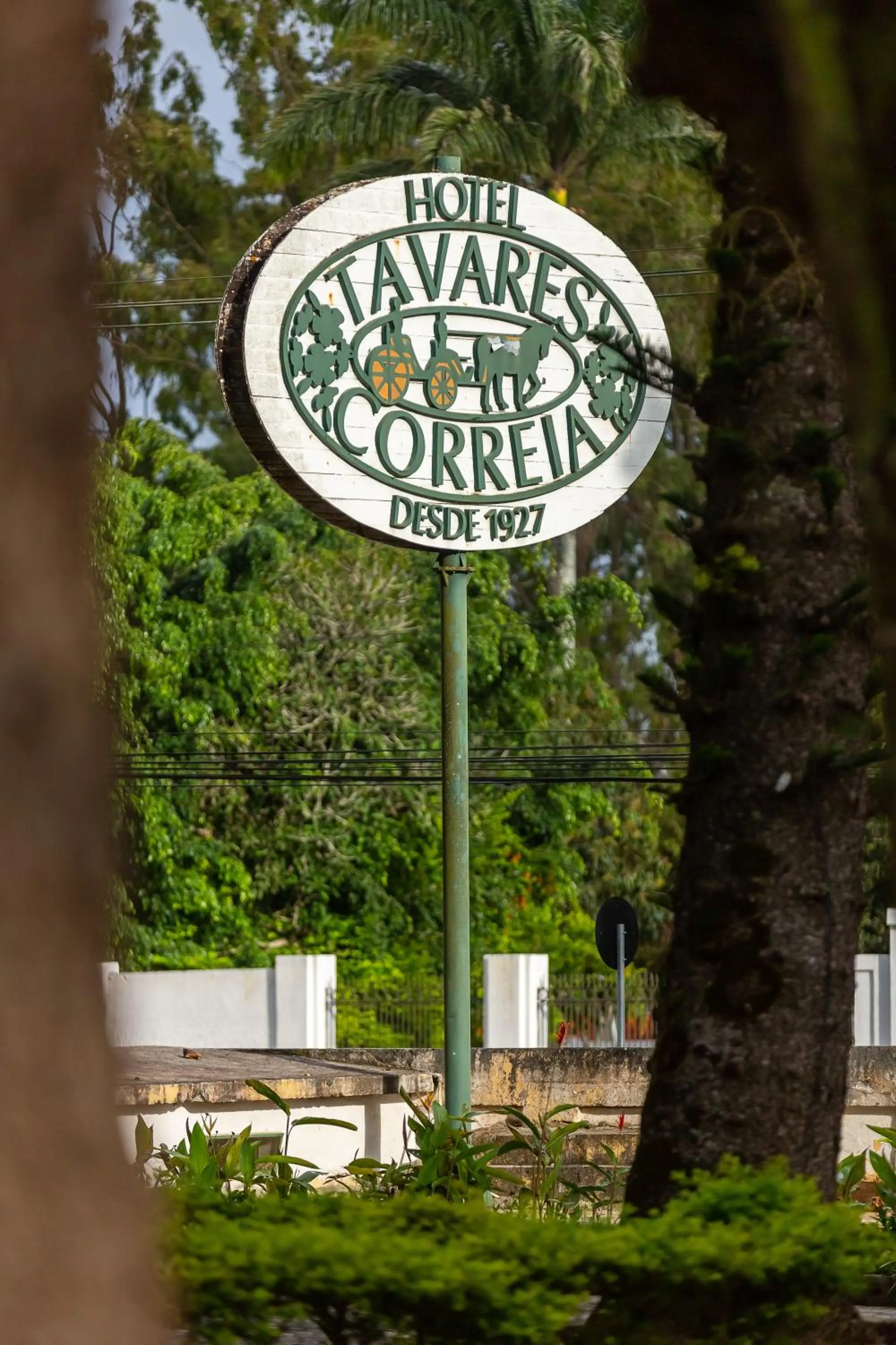 Property logo or sign in Hotel Tavares Correia