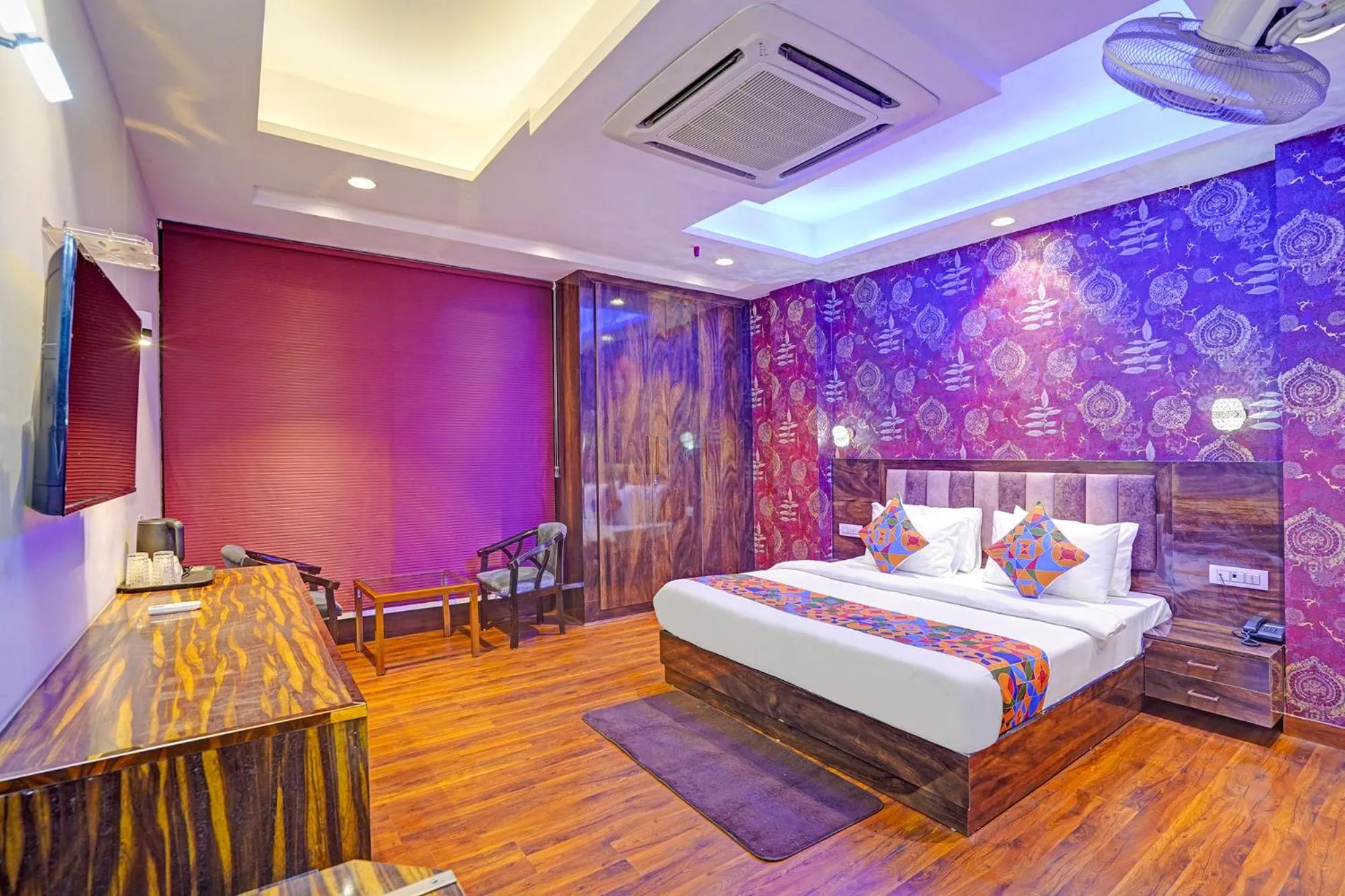 Bed in FabHotel Galaxy - Nr Patel Nagar Metro