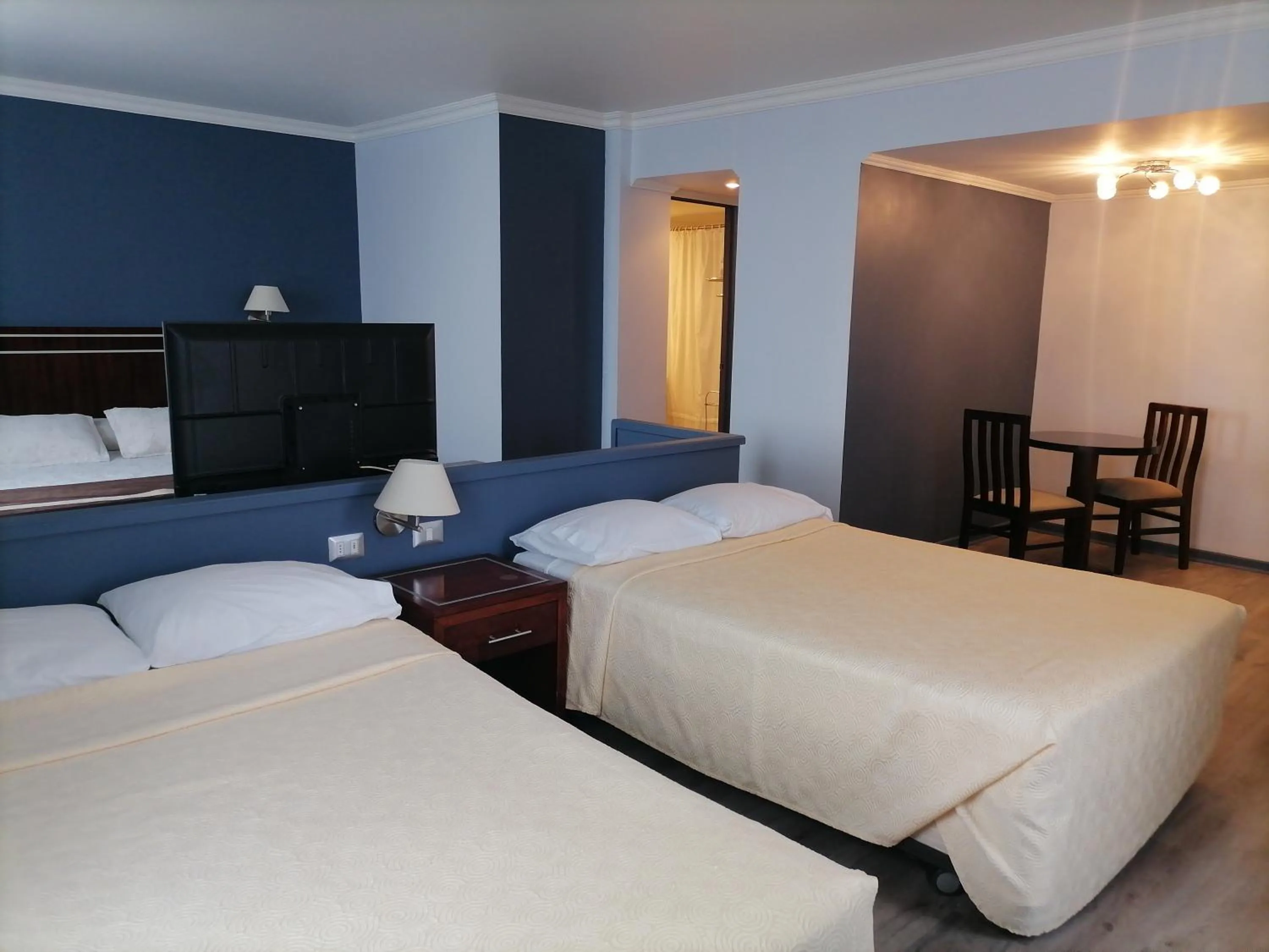 Bed in Hotel El Araucano