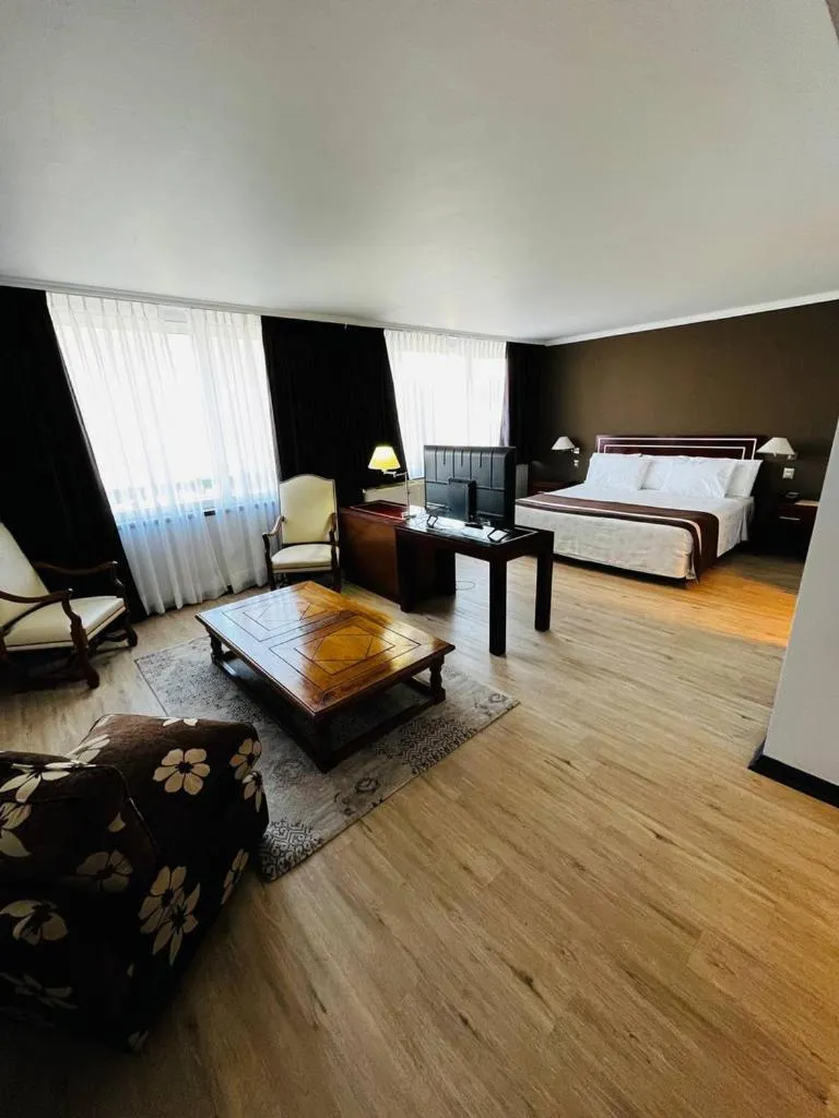 Bed in Hotel El Araucano