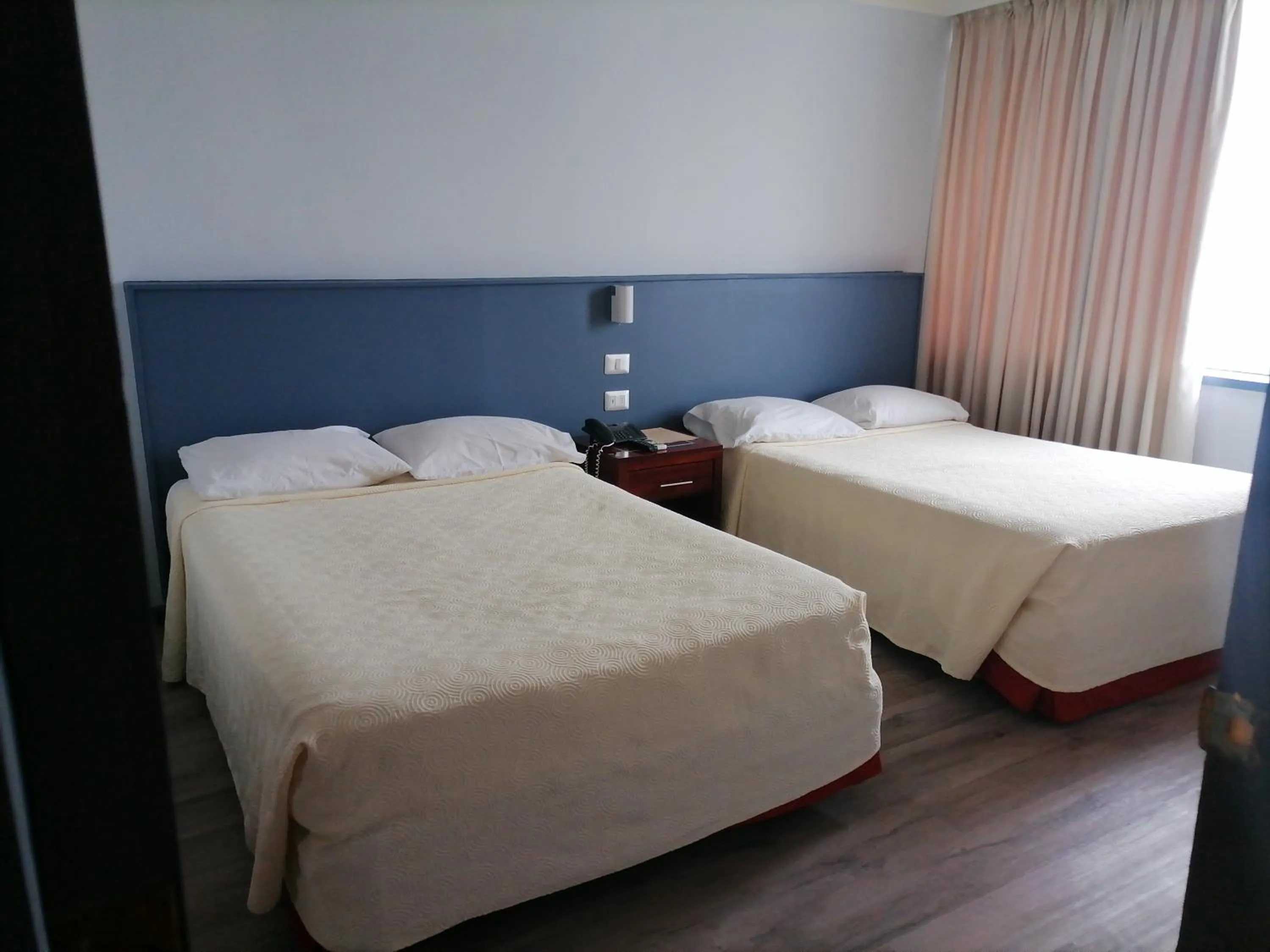 Bed in Hotel El Araucano