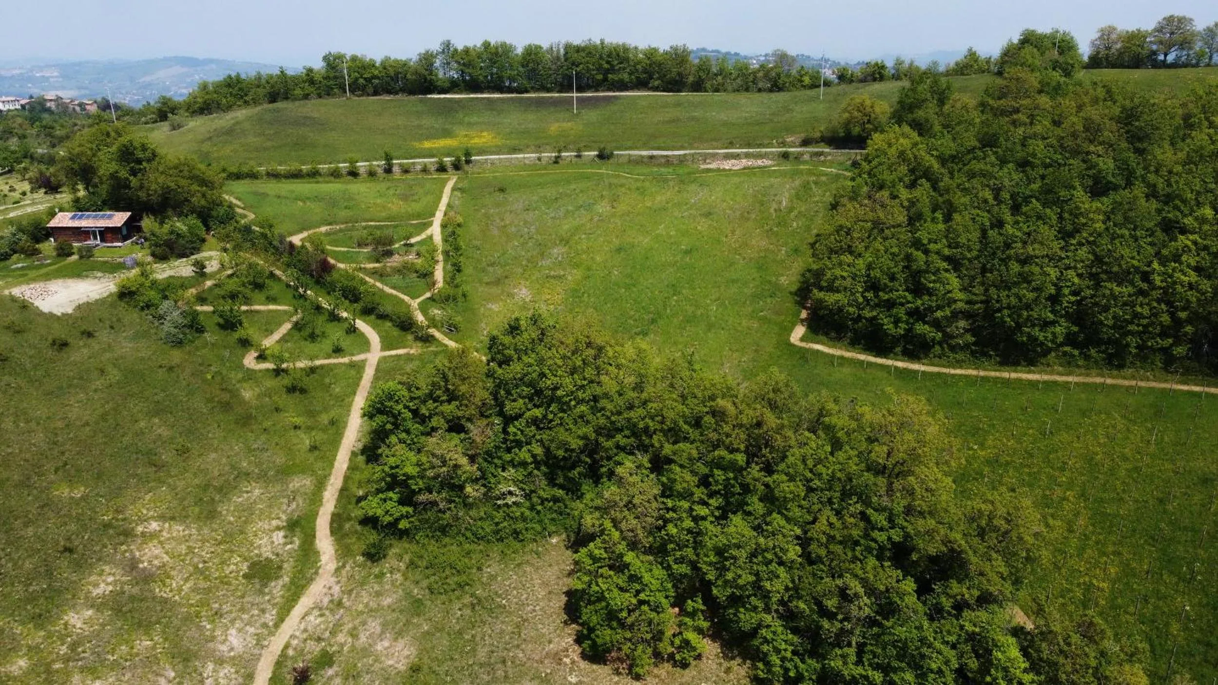 Natural landscape in Chalet Il Bosco dei Mille Frutti