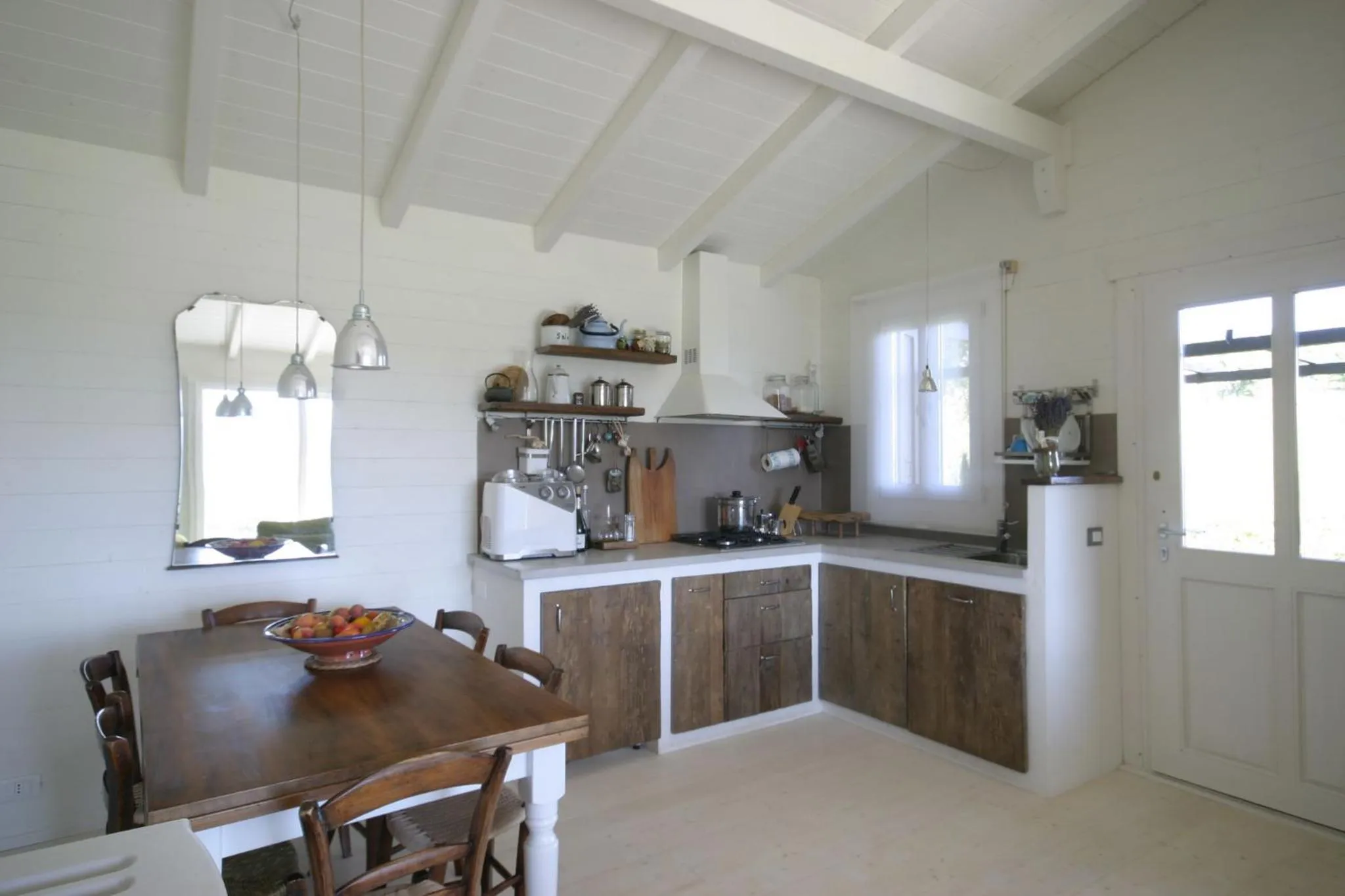 Kitchen or kitchenette in Chalet Il Bosco dei Mille Frutti