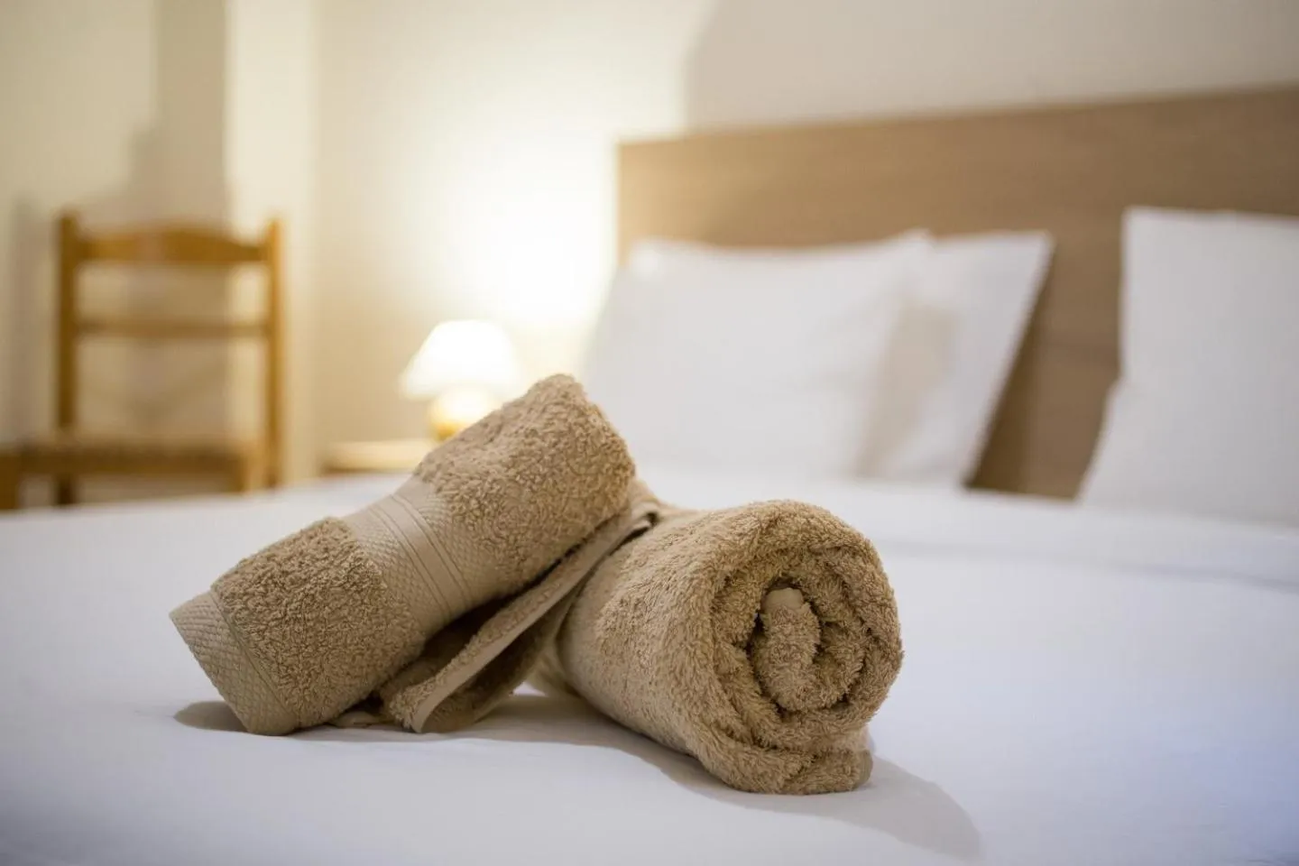 Bed in Acropolis Heart