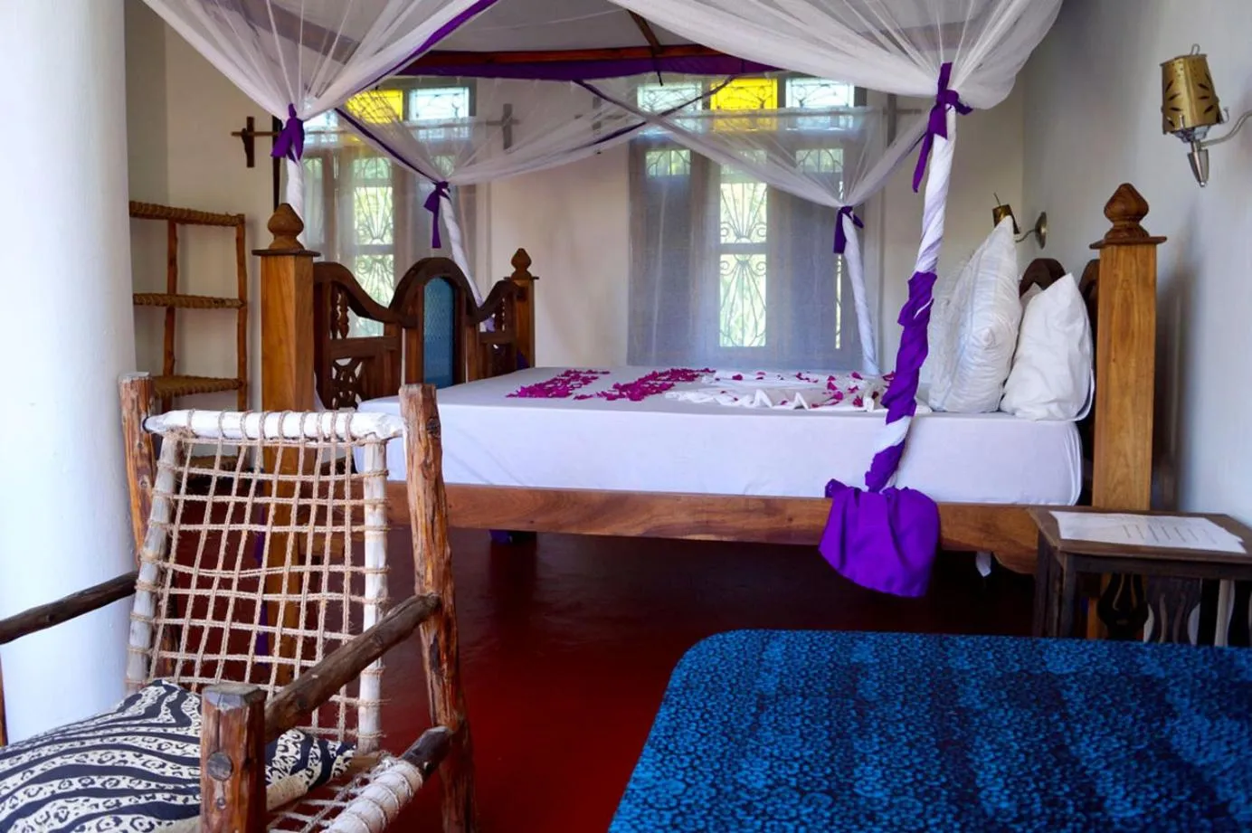 Bedroom in Laguna Palace Zanzibar