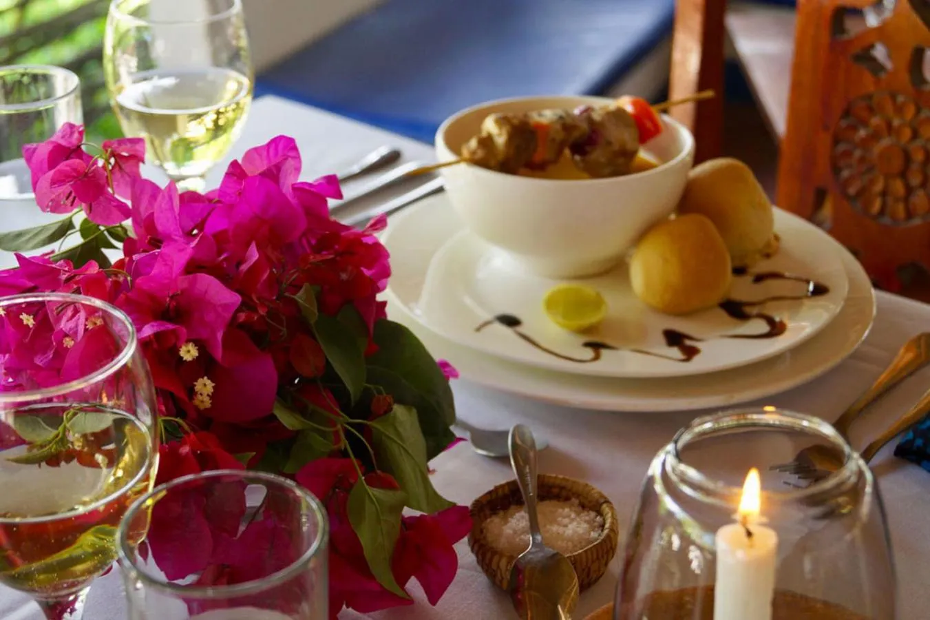 Food and drinks in Laguna Palace Zanzibar