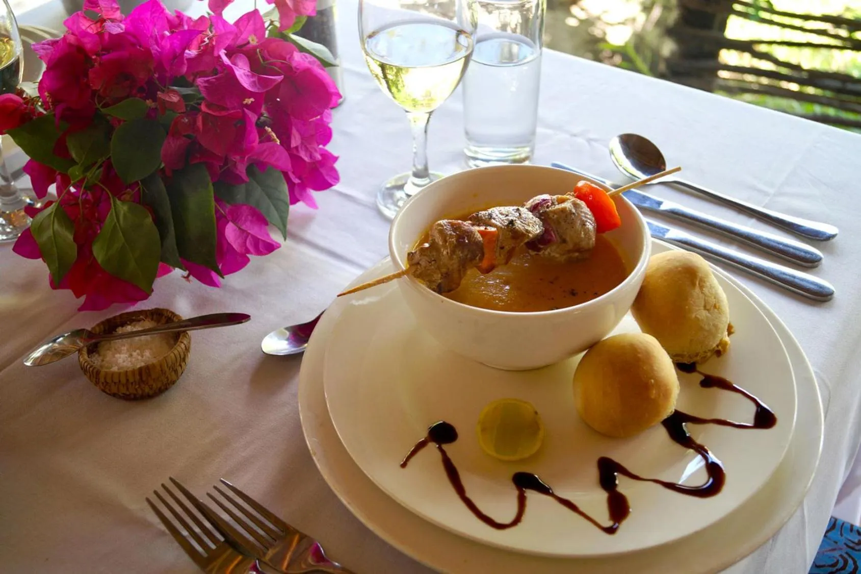 Breakfast in Laguna Palace Zanzibar