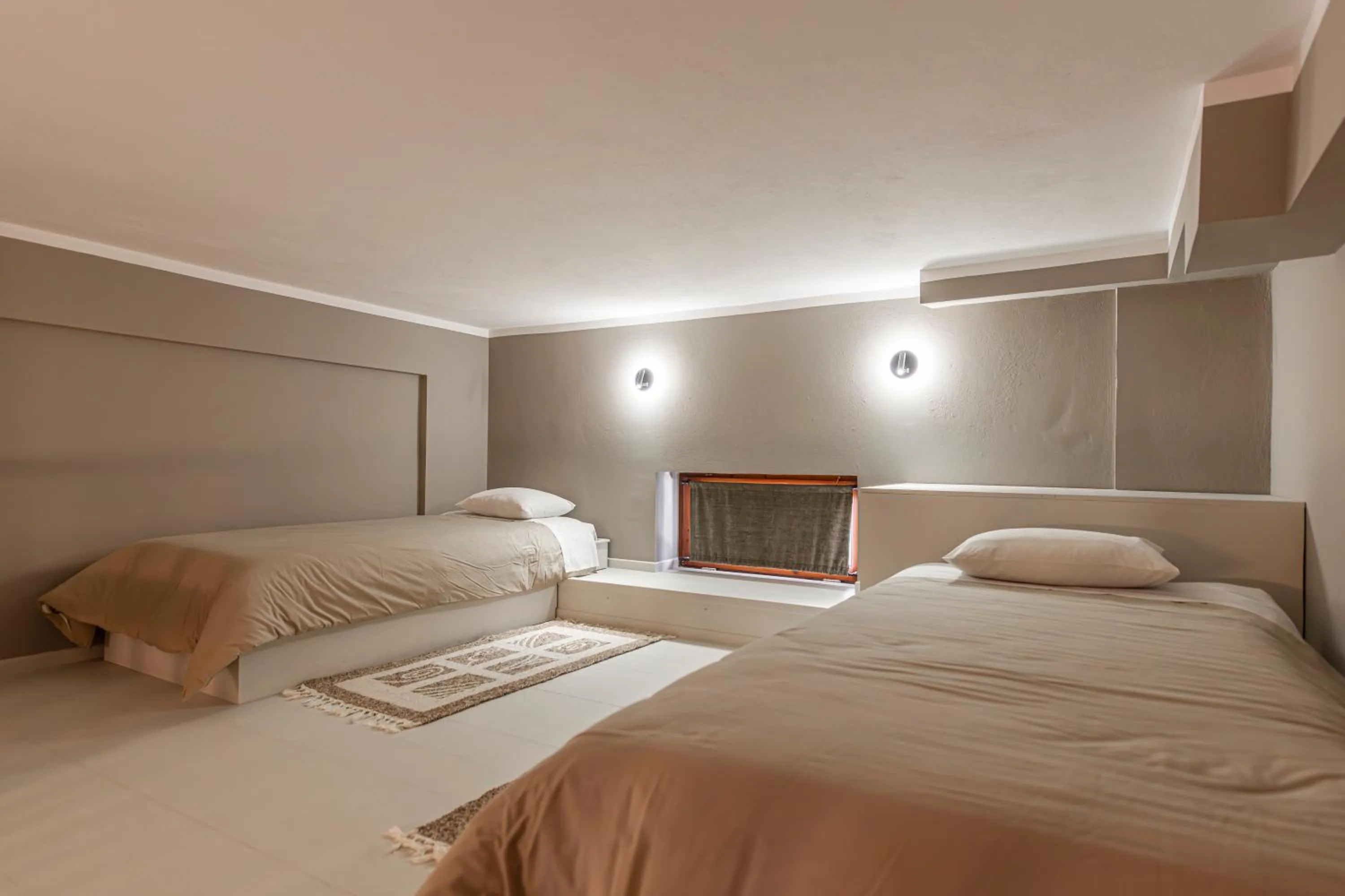 Bed in Ef Zin Hotel Arachova