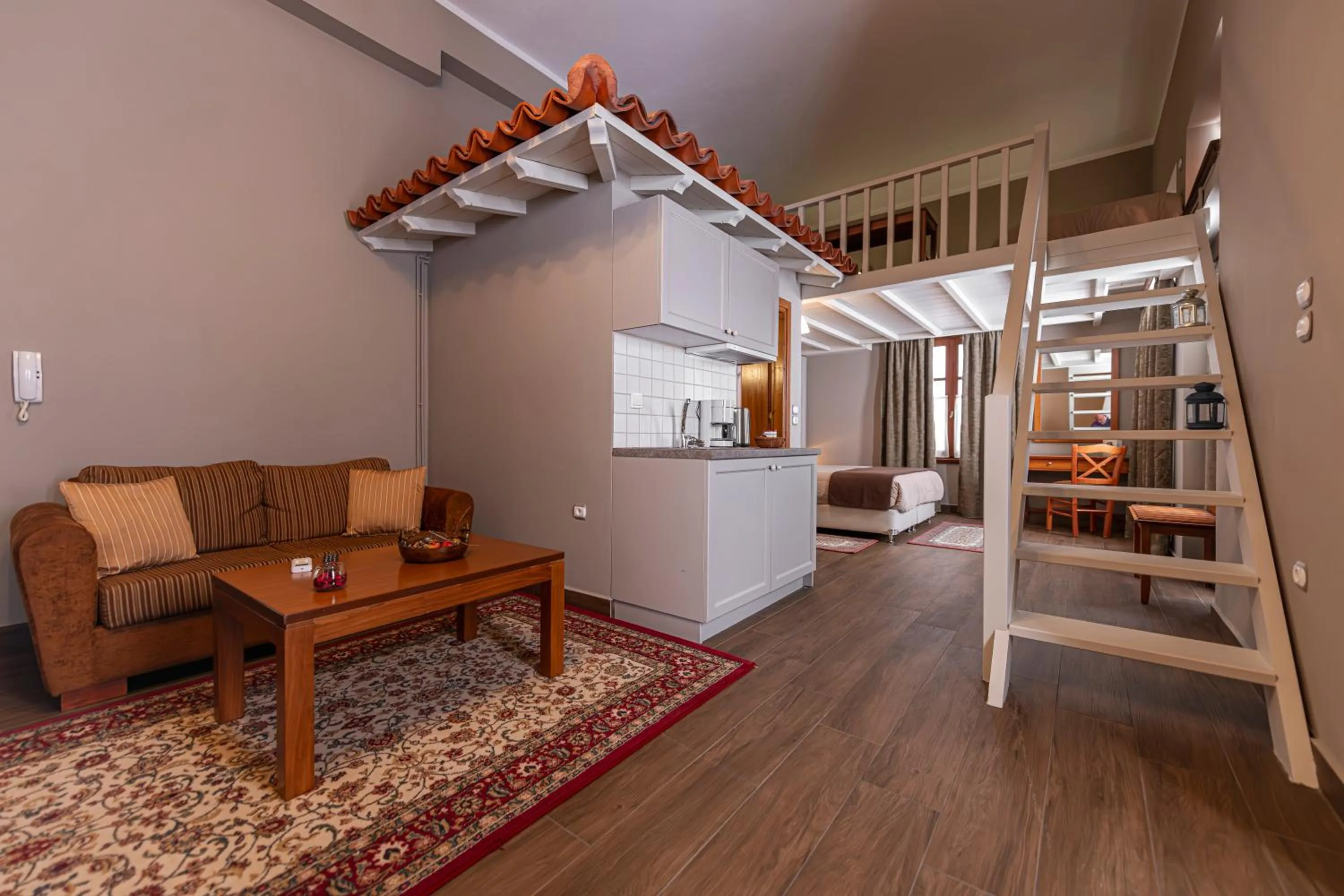 Living room in Ef Zin Hotel Arachova