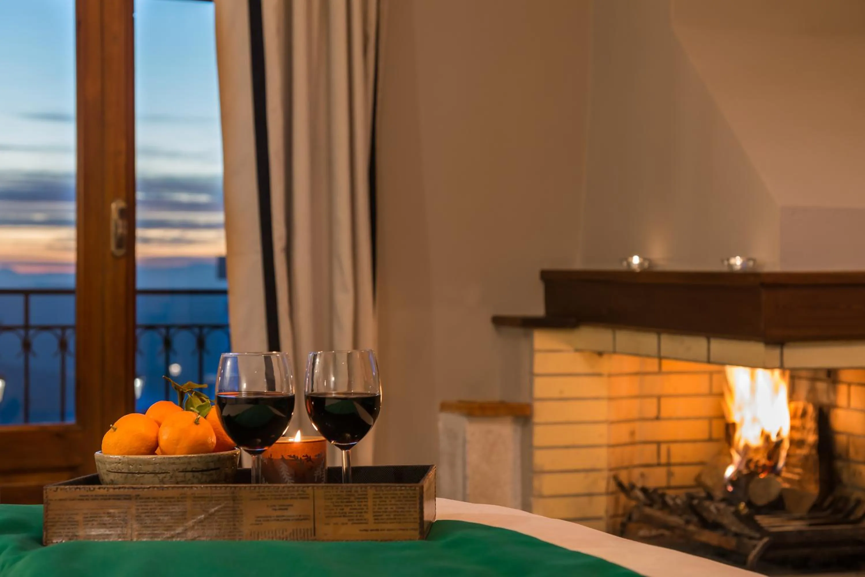 Decorative detail in Ef Zin Hotel Arachova