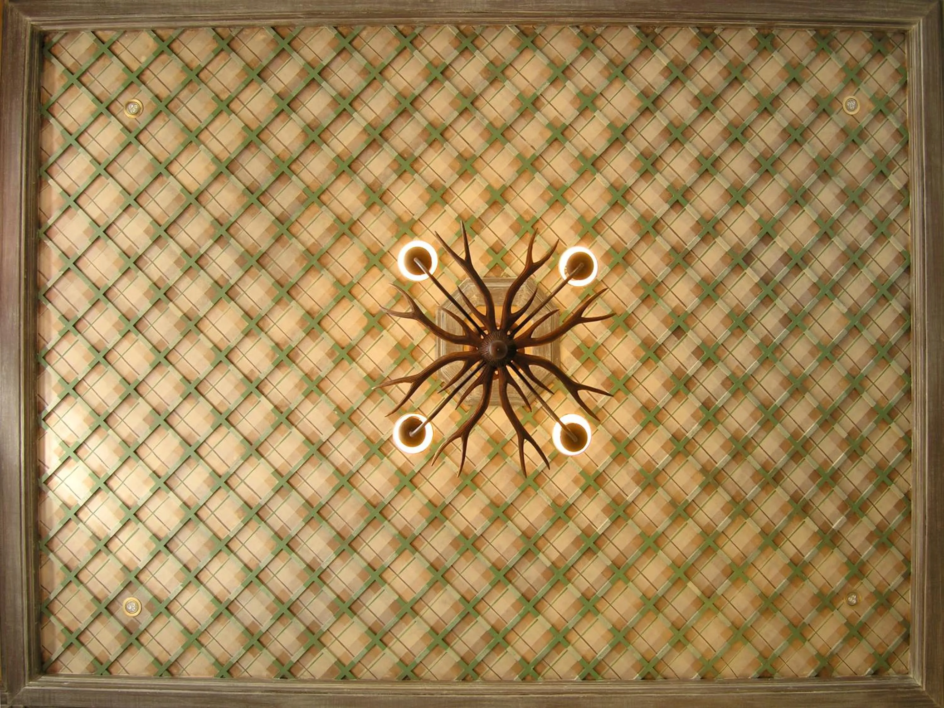 Decorative detail in Ef Zin Hotel Arachova