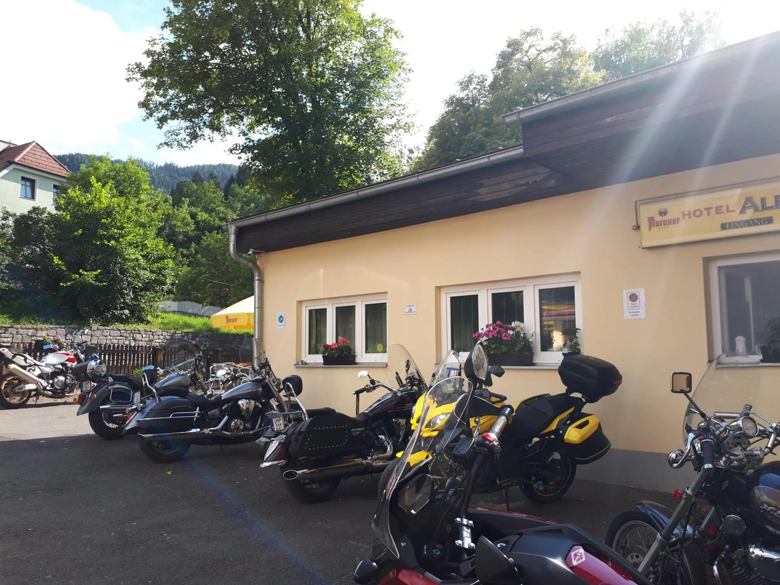 group of guests in Hotel Alpin Murau