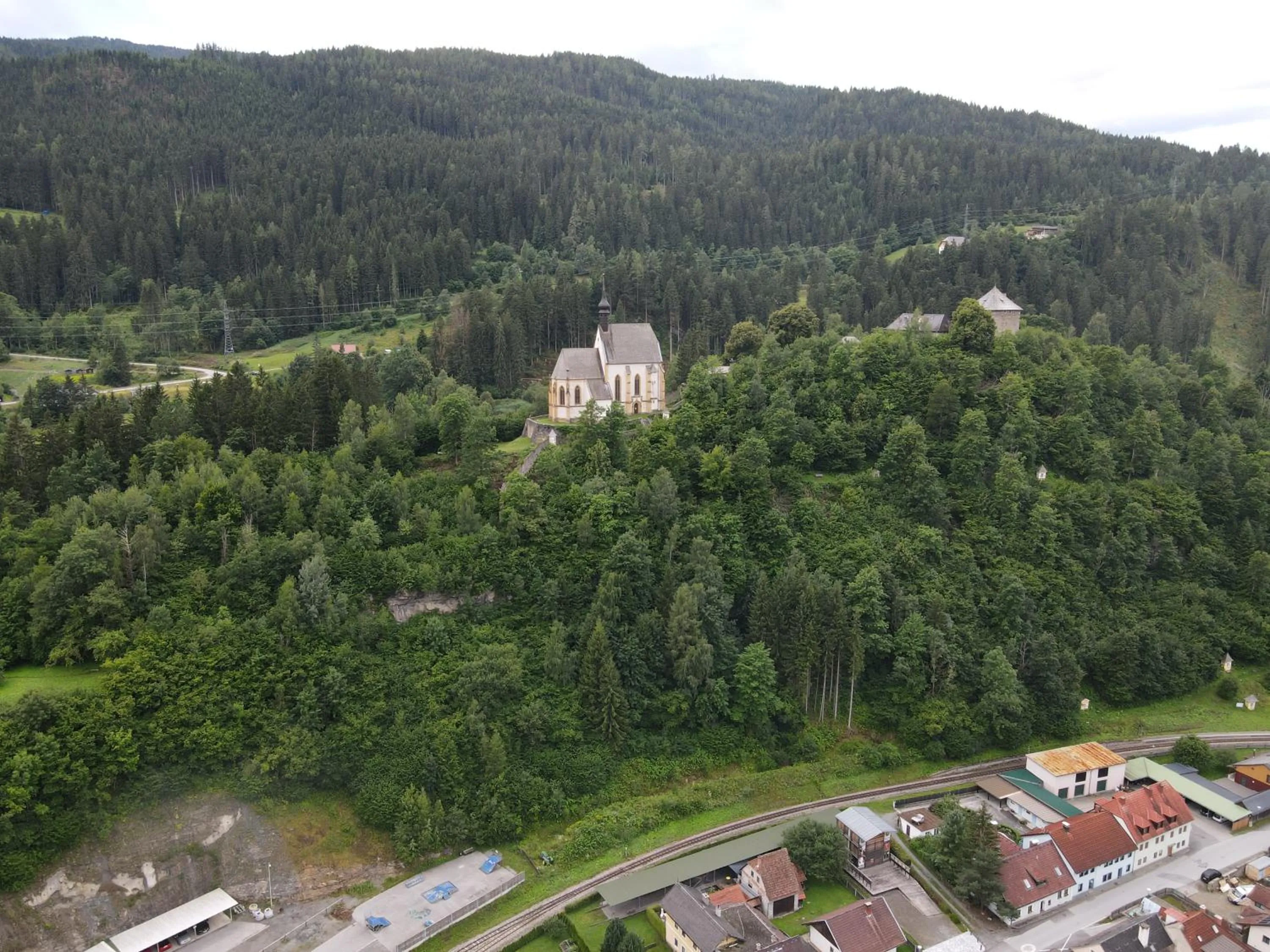 Bird's eye view in Hotel Alpin Murau