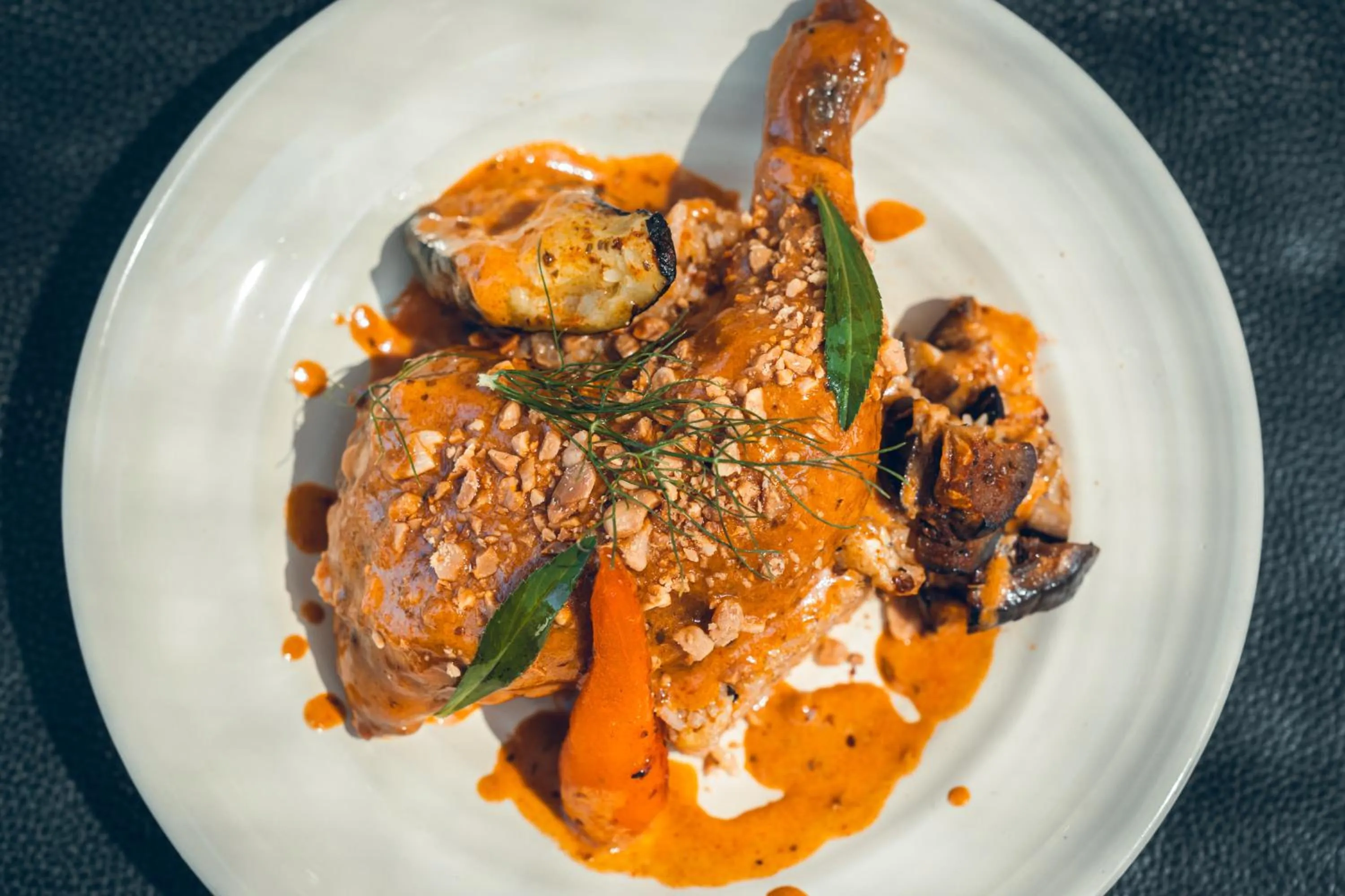 Food close-up in Logis Hôtel La Magnanerie - Côté Bistro