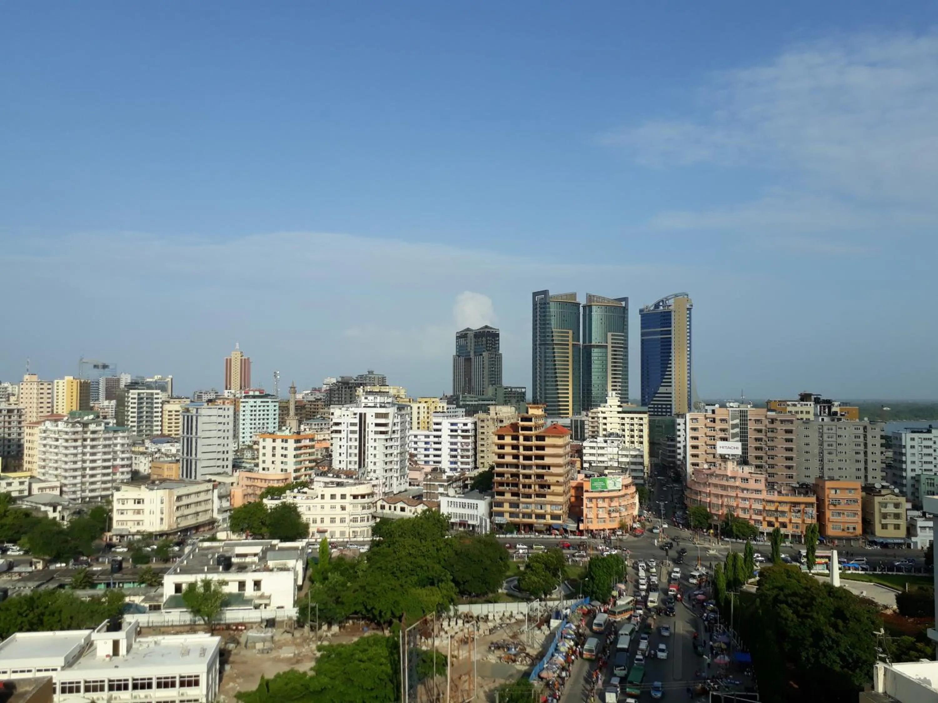 Bird's eye view in Chelsea Hotel