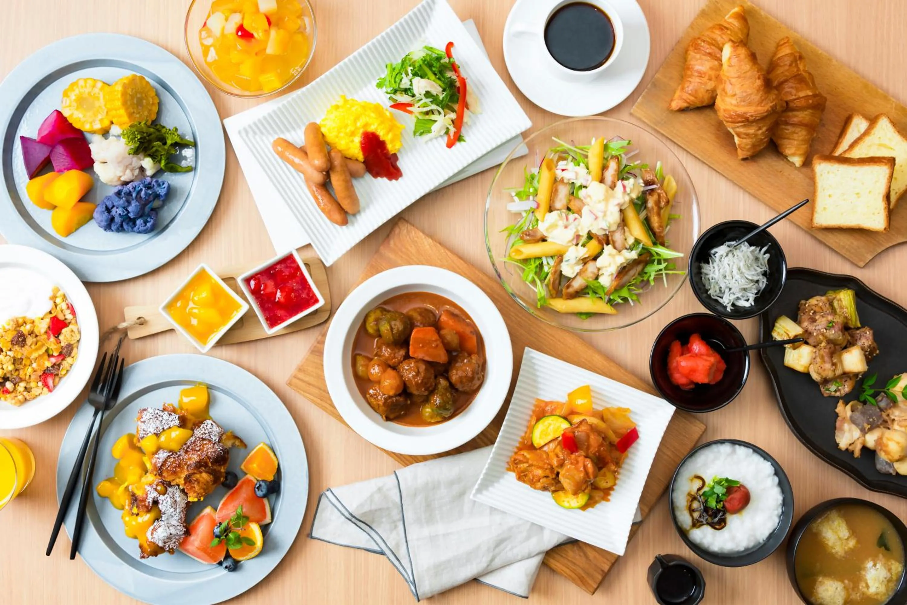 Food and drinks in Candeo Hotels Tokyo Shimbashi