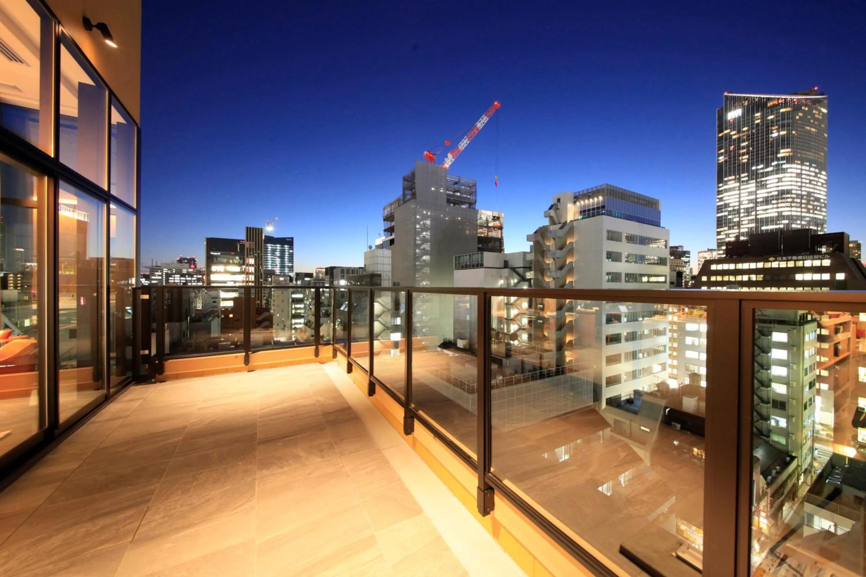 Balcony/Terrace in Candeo Hotels Tokyo Shimbashi