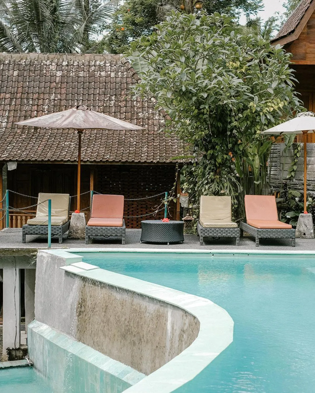 Pool view in Song Broek Bali
