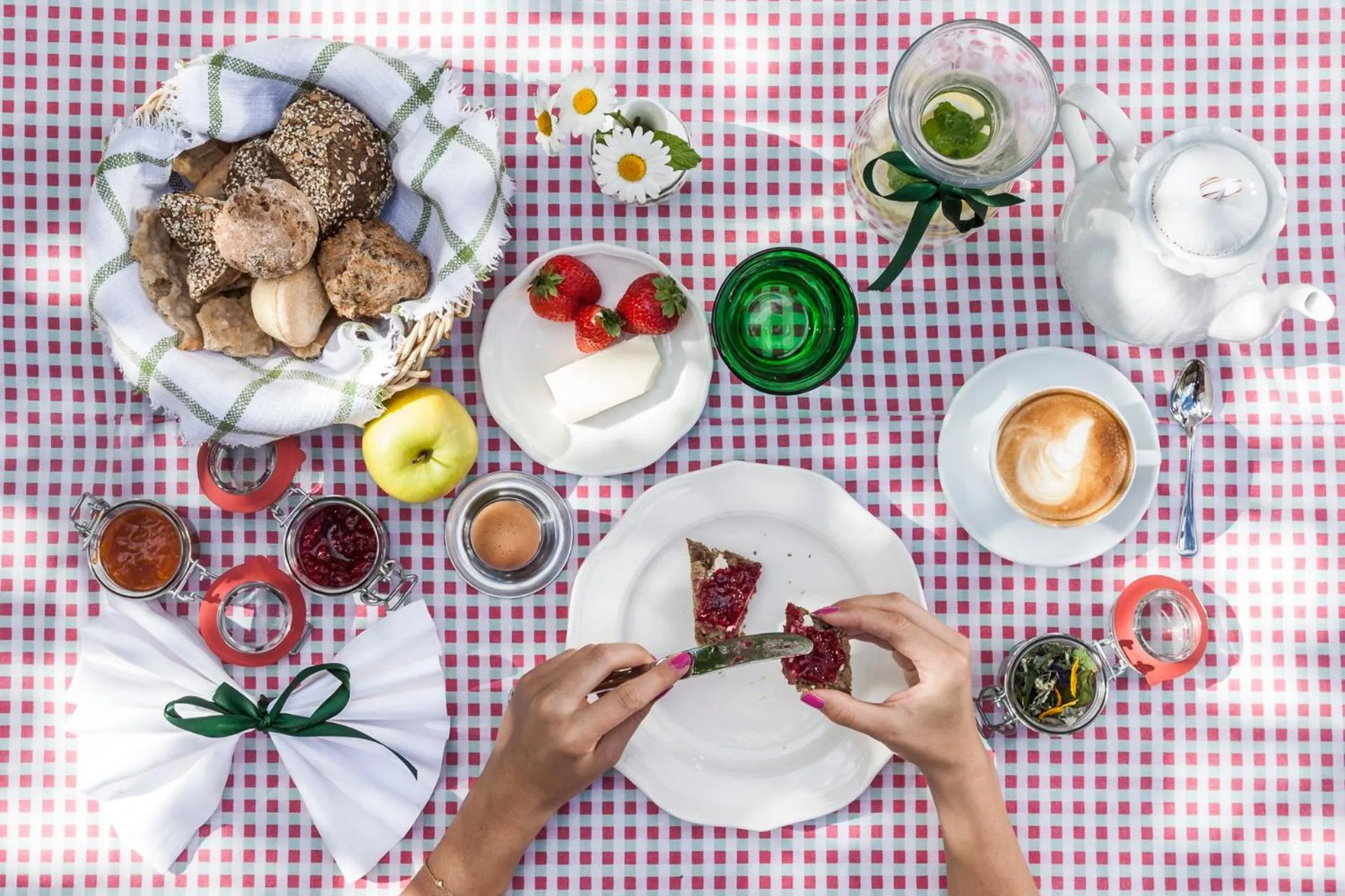 Food and drinks in Hotel Drumlerhof