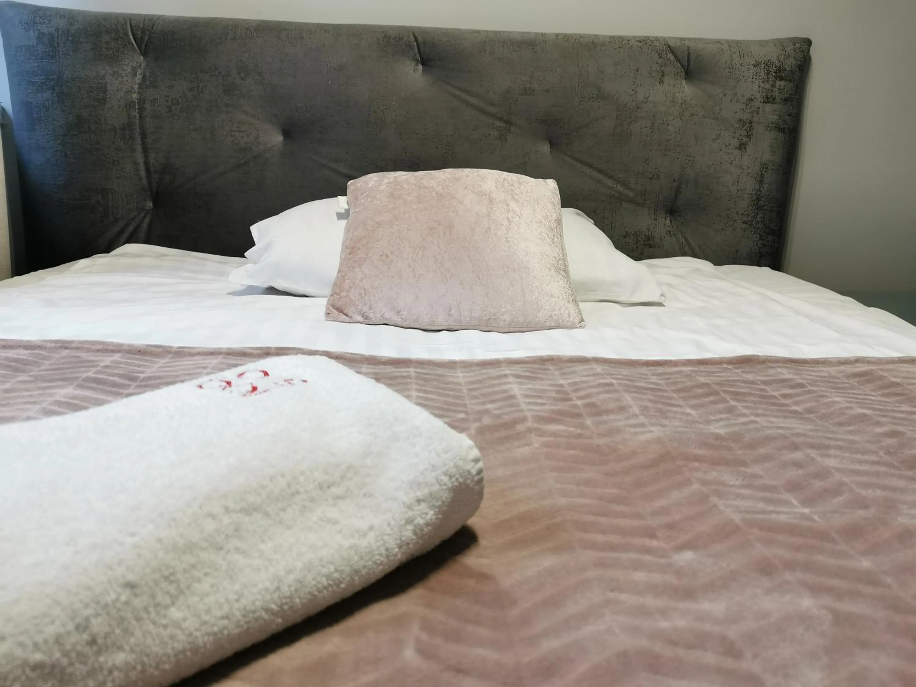 Bed in Noclegi Gwardia