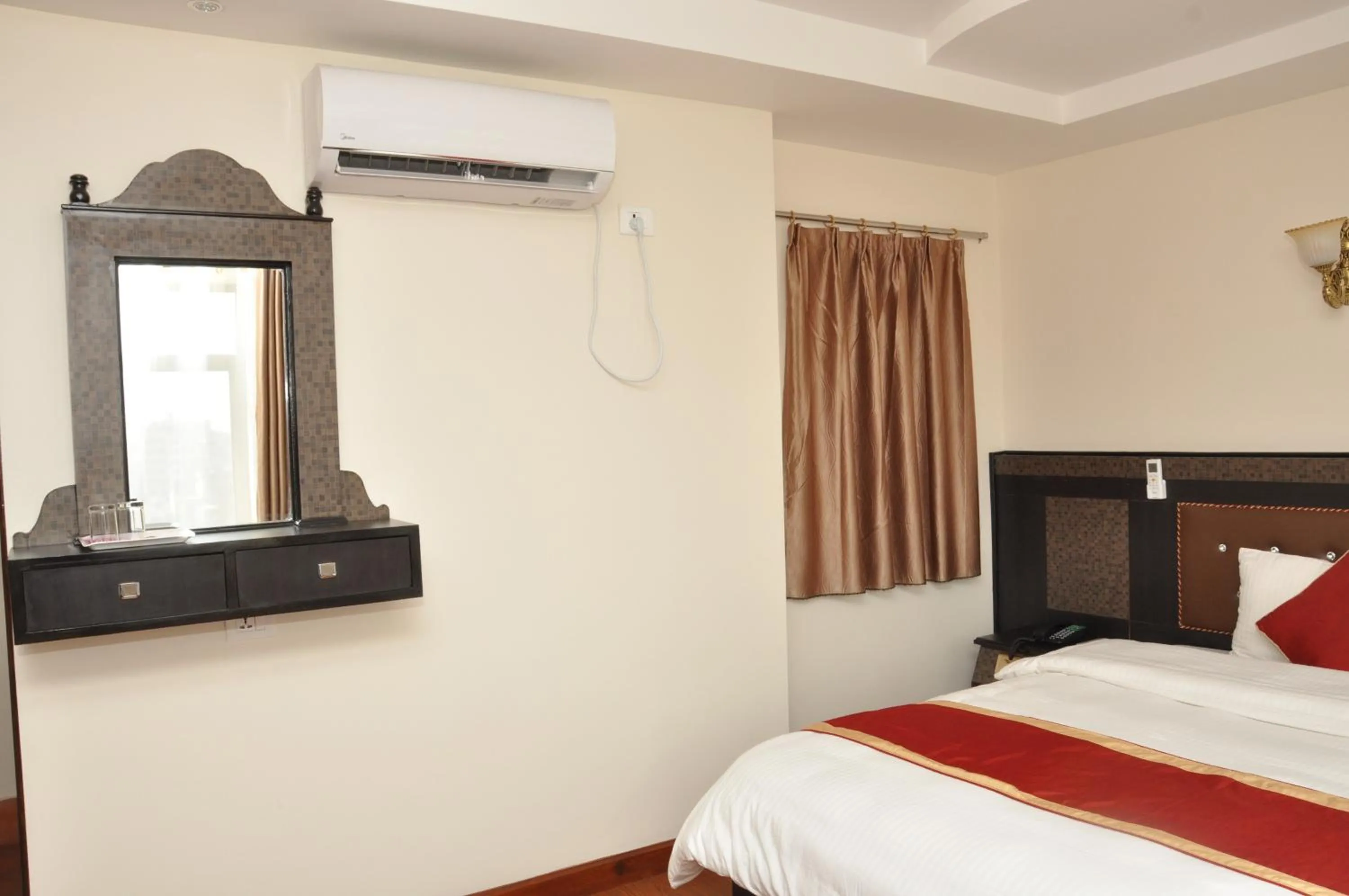 Bedroom, Bed in Mandala Hotel Kathmandu