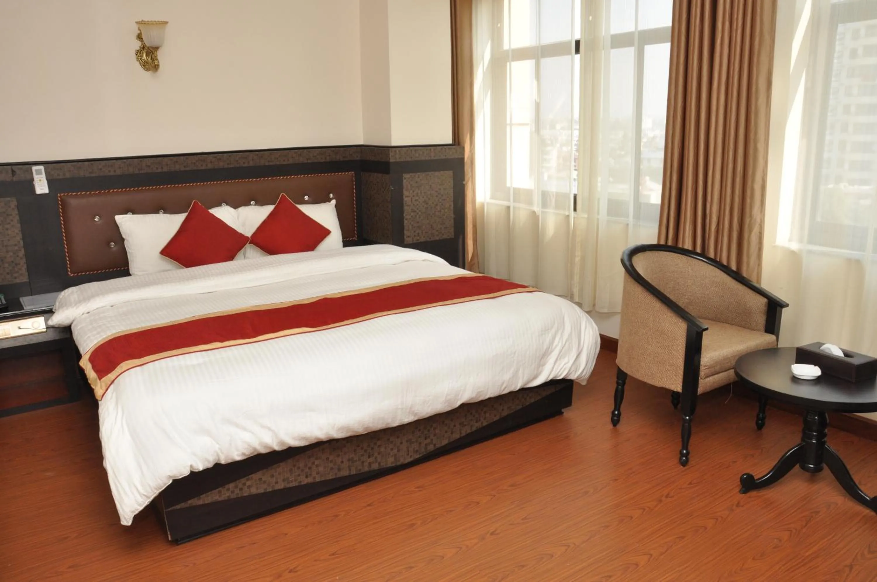 Bedroom, Bed in Mandala Hotel Kathmandu