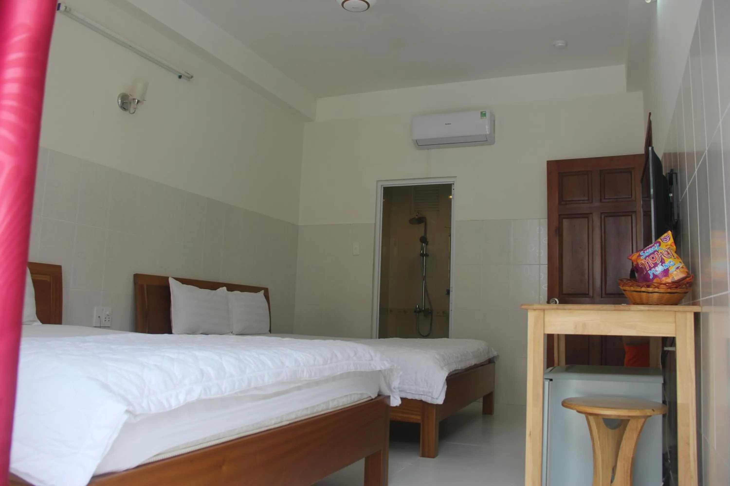 Bed in Sai Gon River Hotel