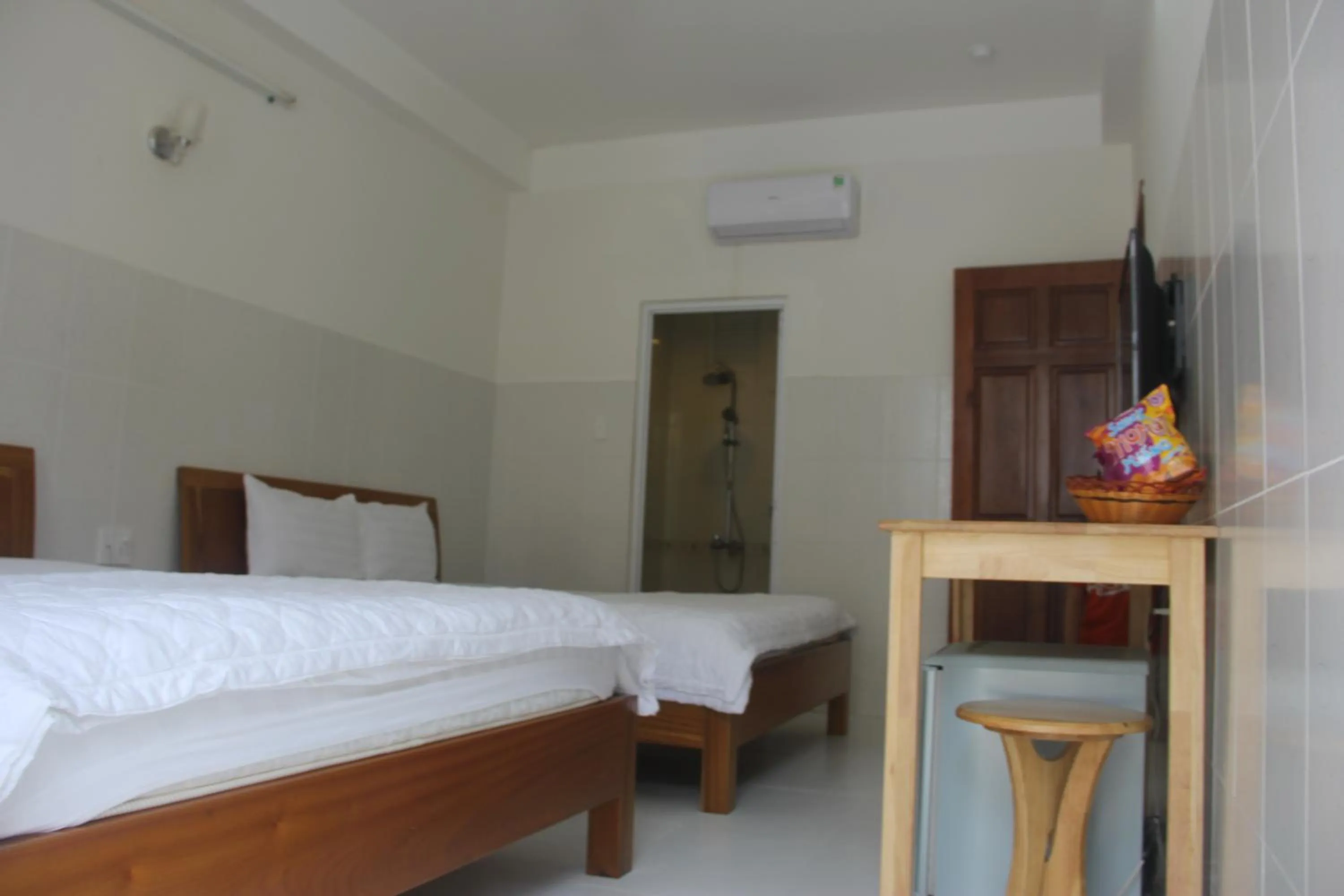 Bed in Sai Gon River Hotel