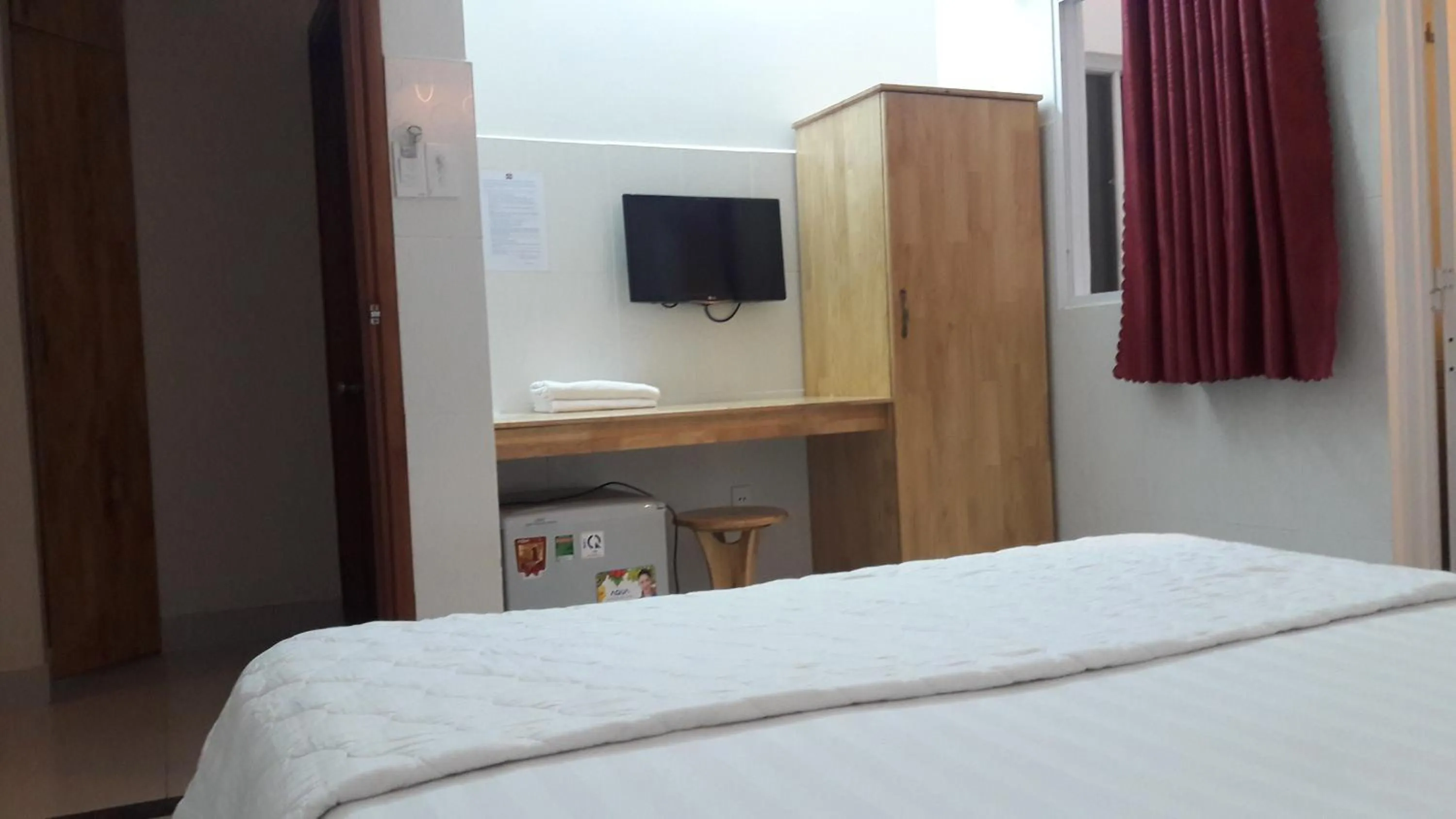 Bed in Sai Gon River Hotel