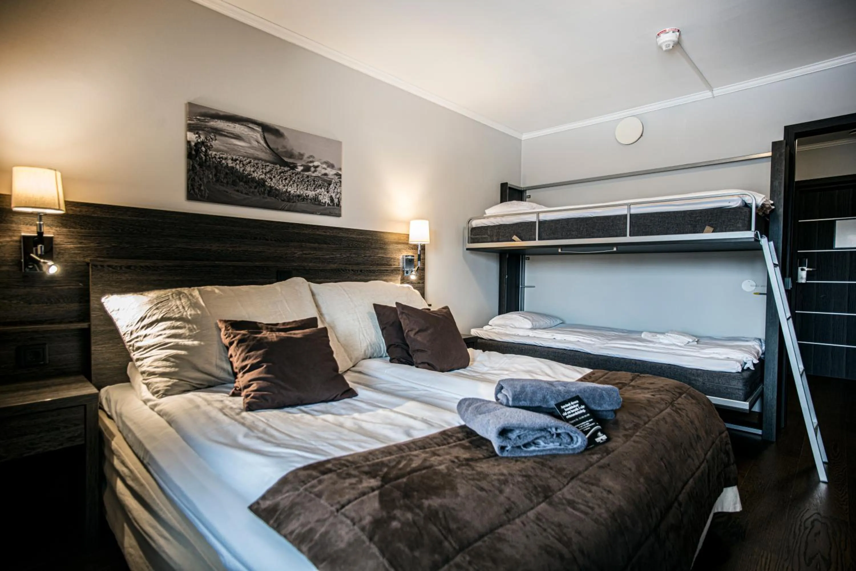 bunk bed, Bed in Eriksgårdens Fjällhotell