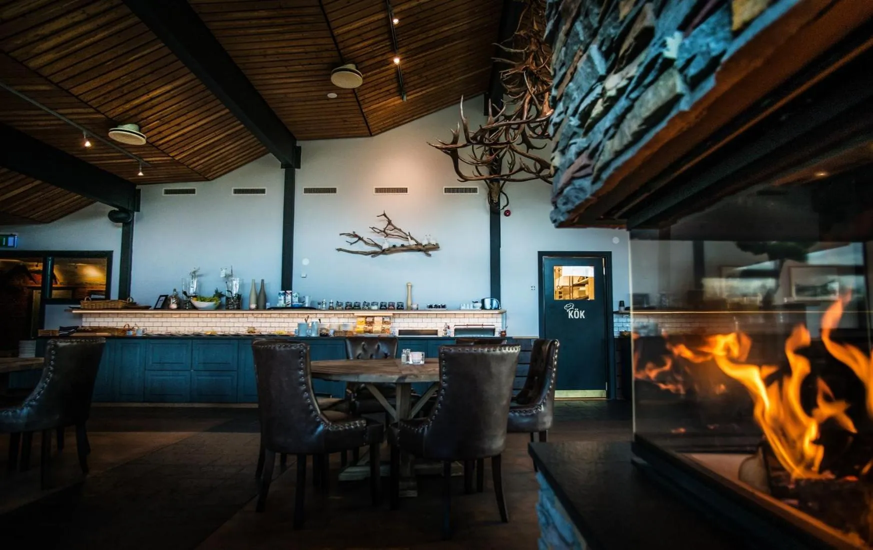 Breakfast in Eriksgårdens Fjällhotell