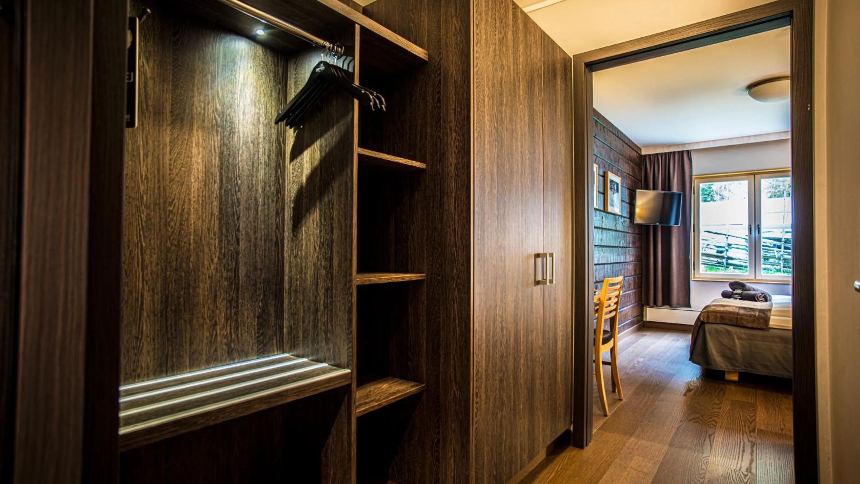 Photo of the whole room in Eriksgårdens Fjällhotell