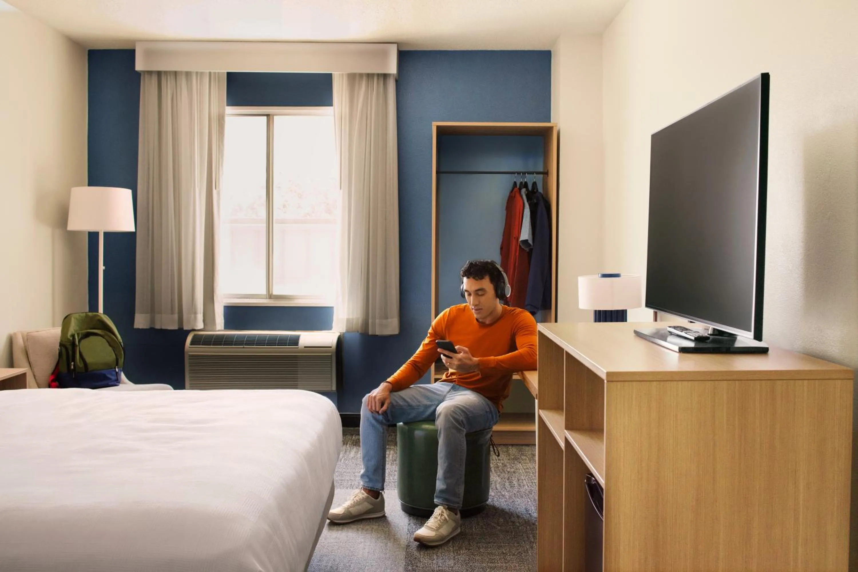 Bedroom, Bed in Spark By Hilton Tifton