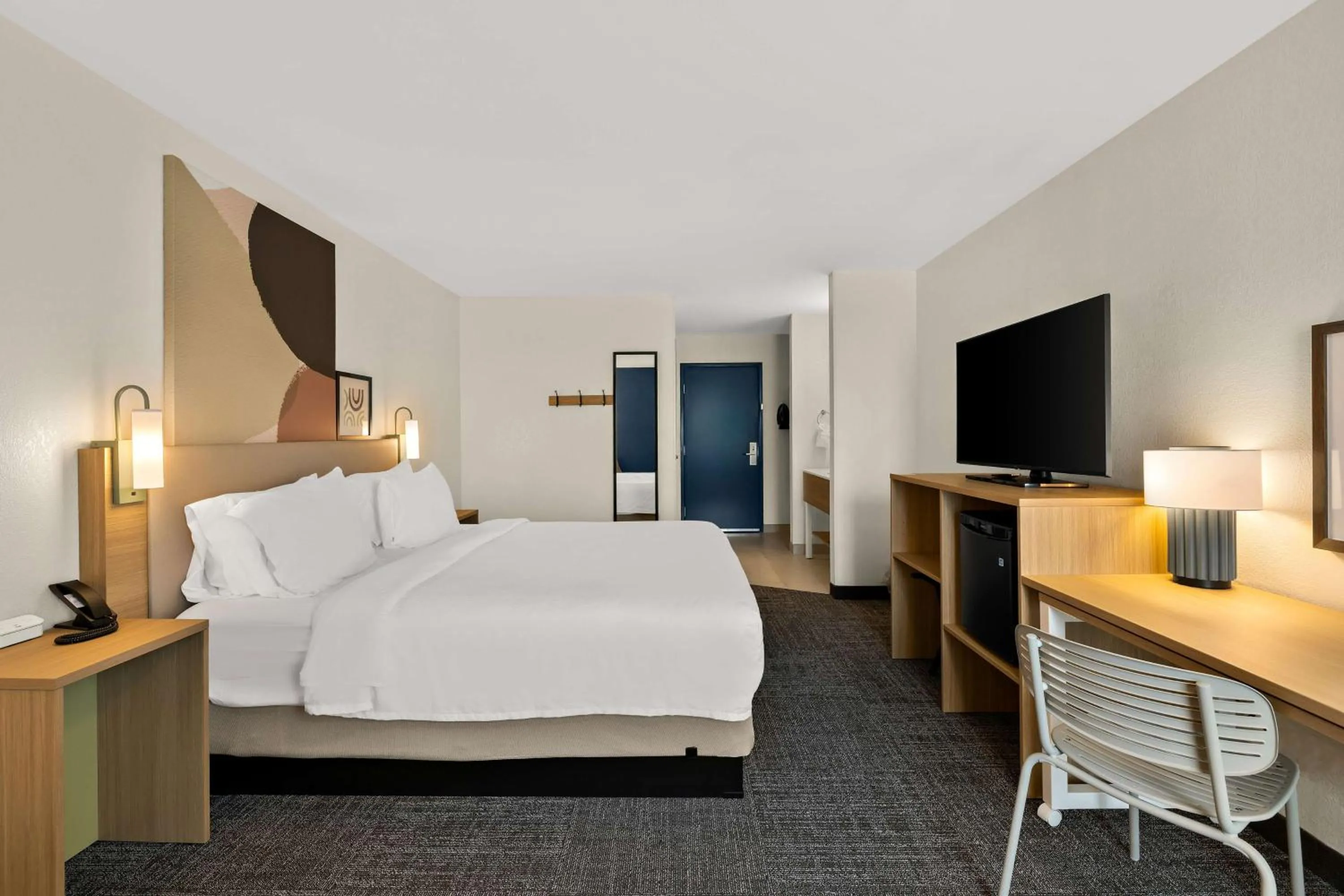 Bedroom, Bed in Spark By Hilton Tifton