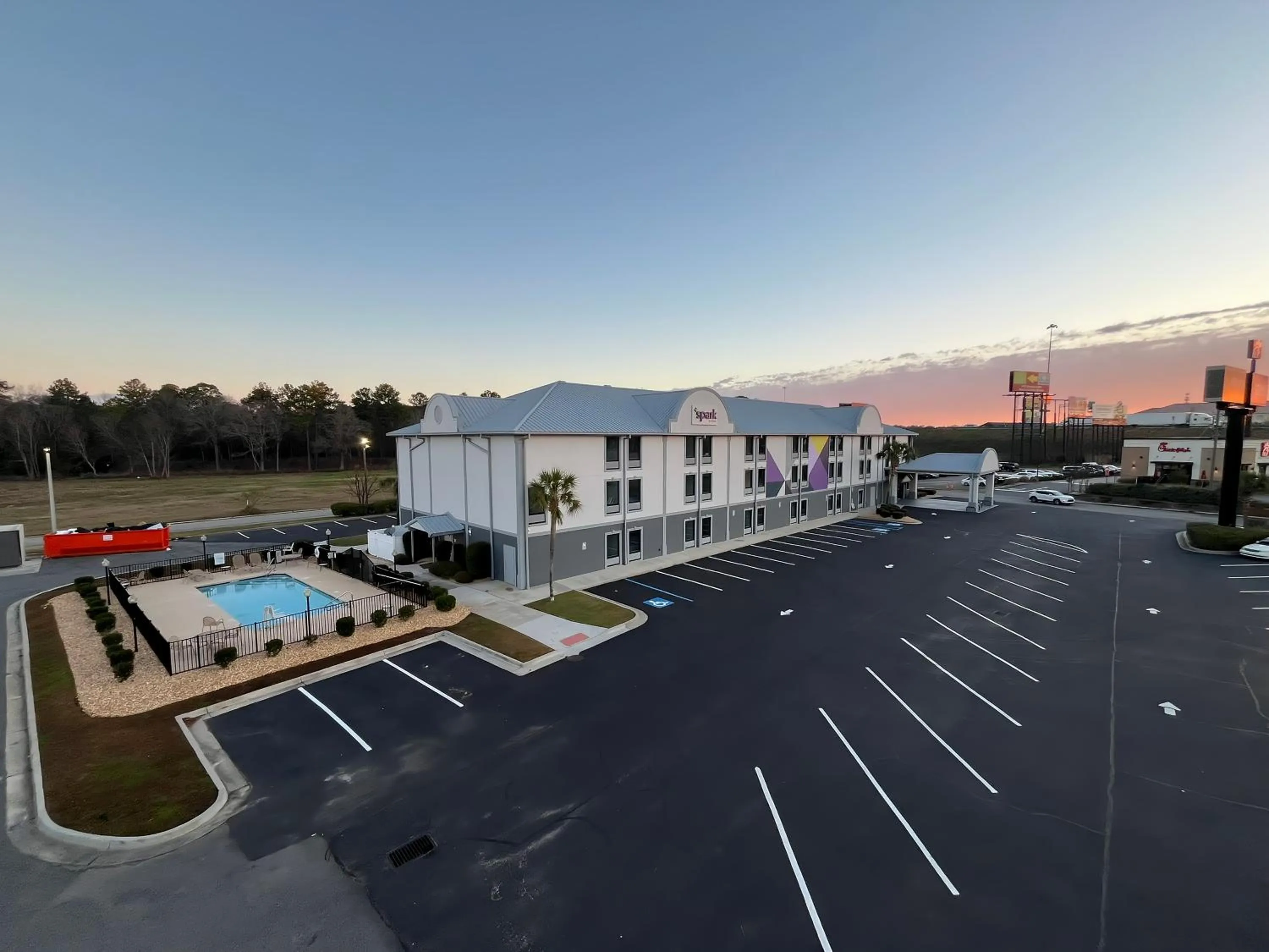 Property building in Spark By Hilton Tifton