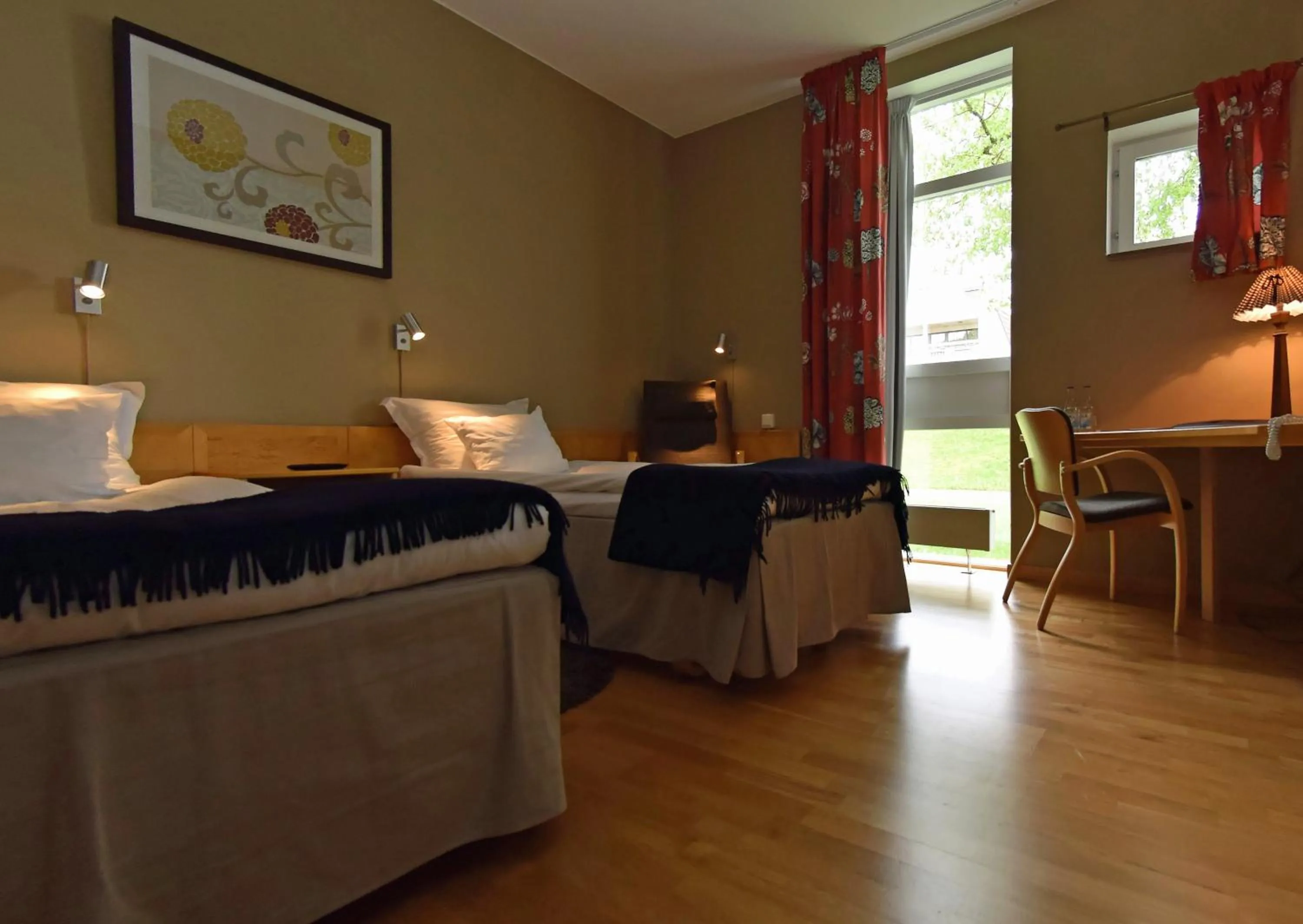 Photo of the whole room, Bed in Stiftsgården Åkersberg