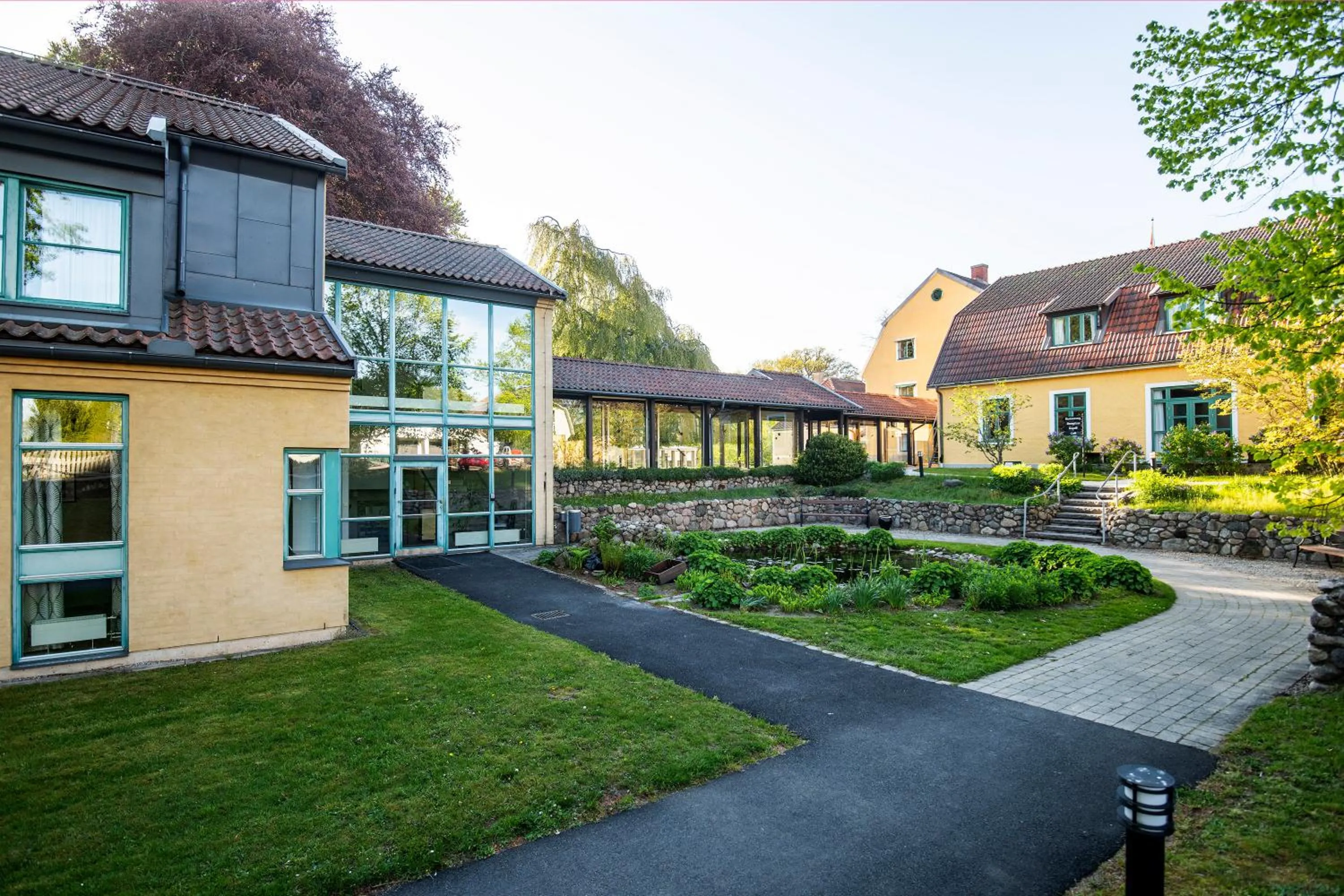 Patio in Stiftsgården Åkersberg