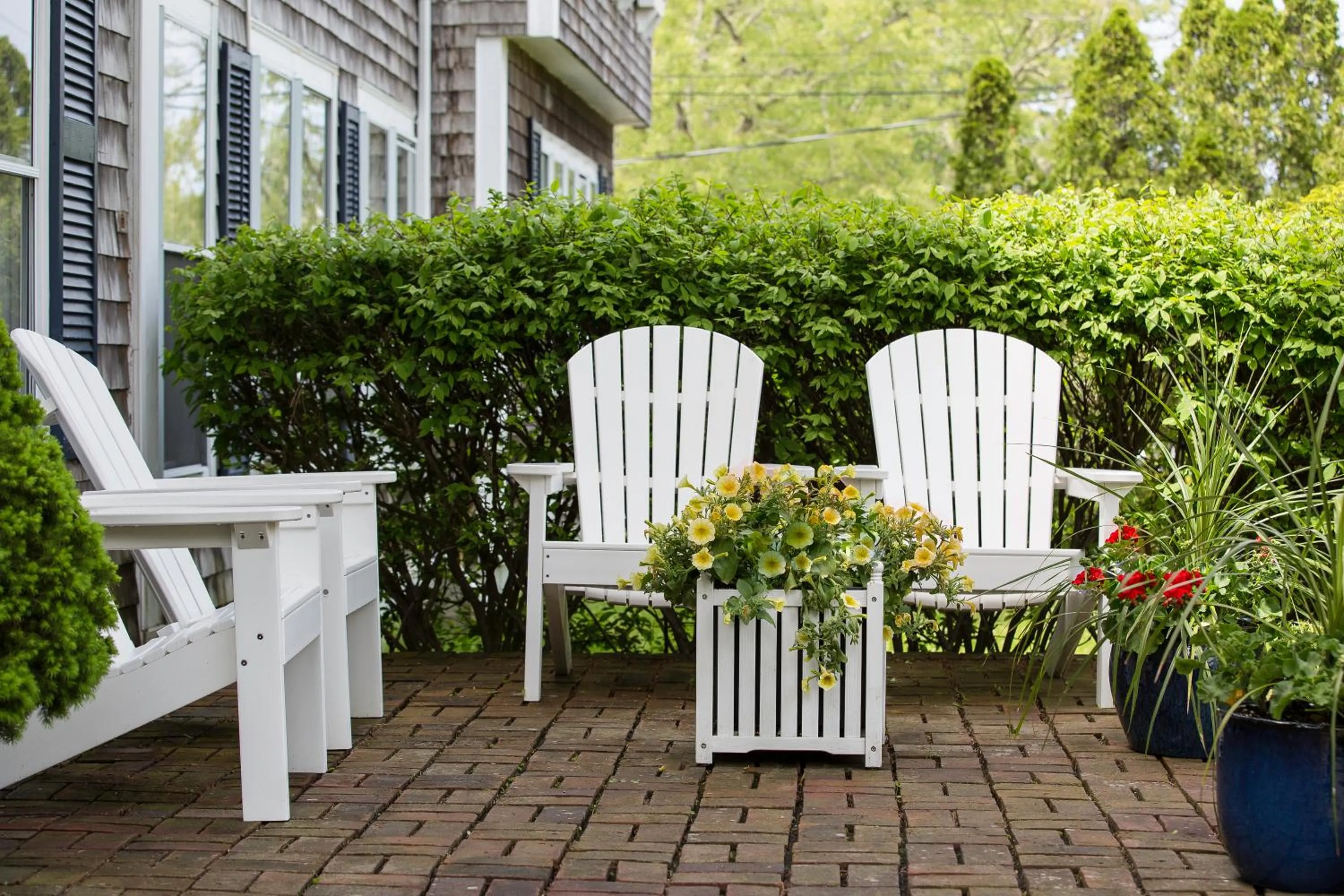 Patio in Queen Anne Inn