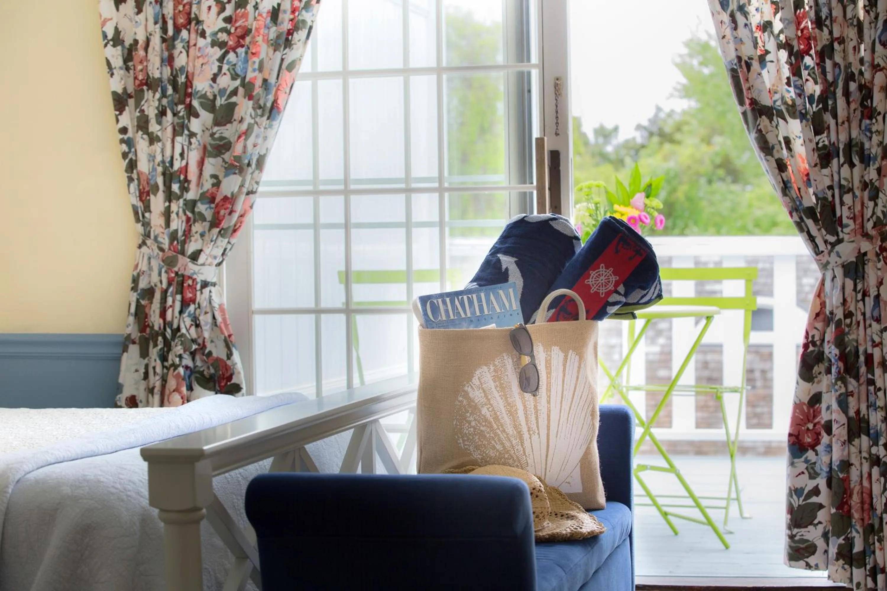 Bed in Queen Anne Inn