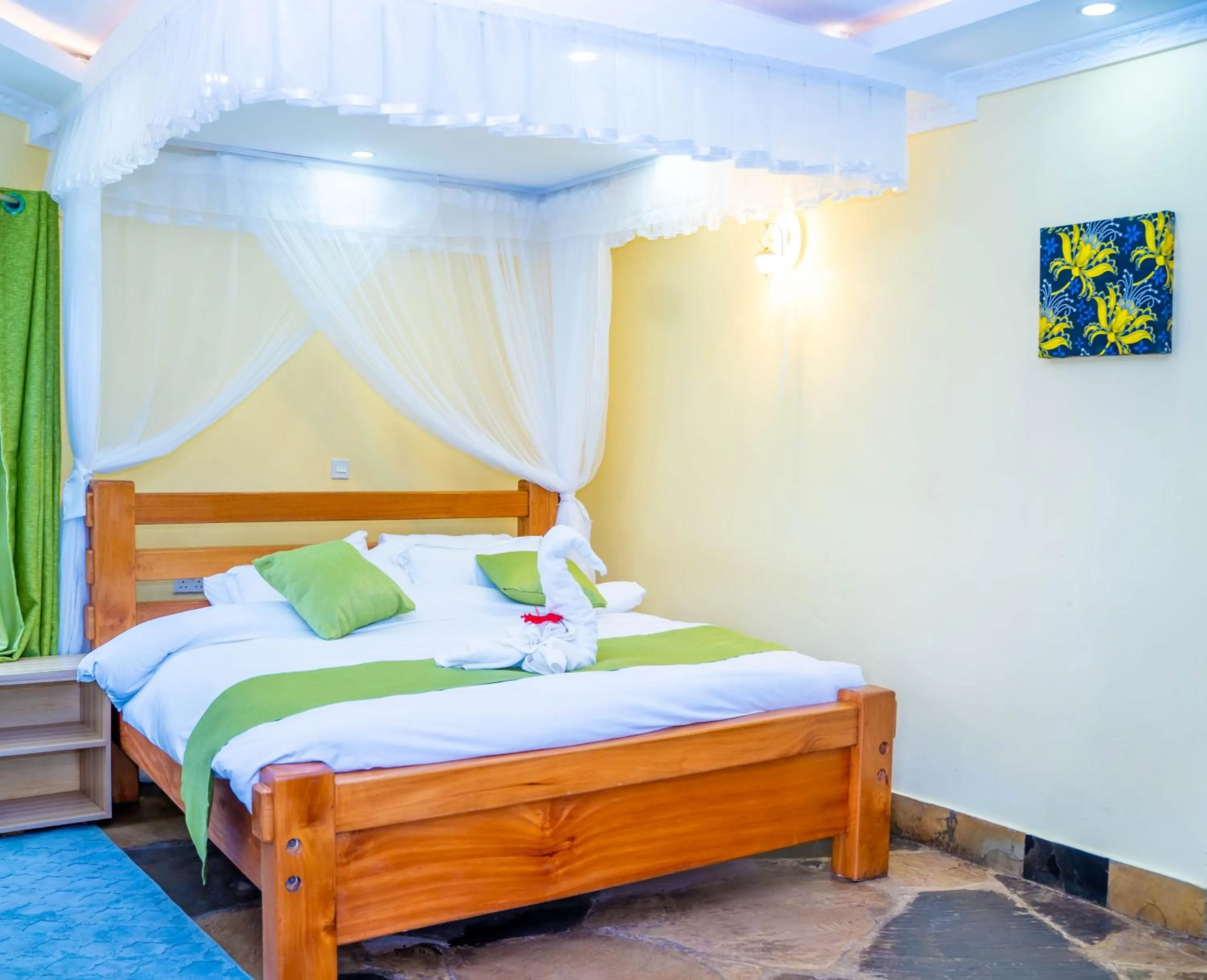 Bed in Kilimanjaro Loitokitok Resort