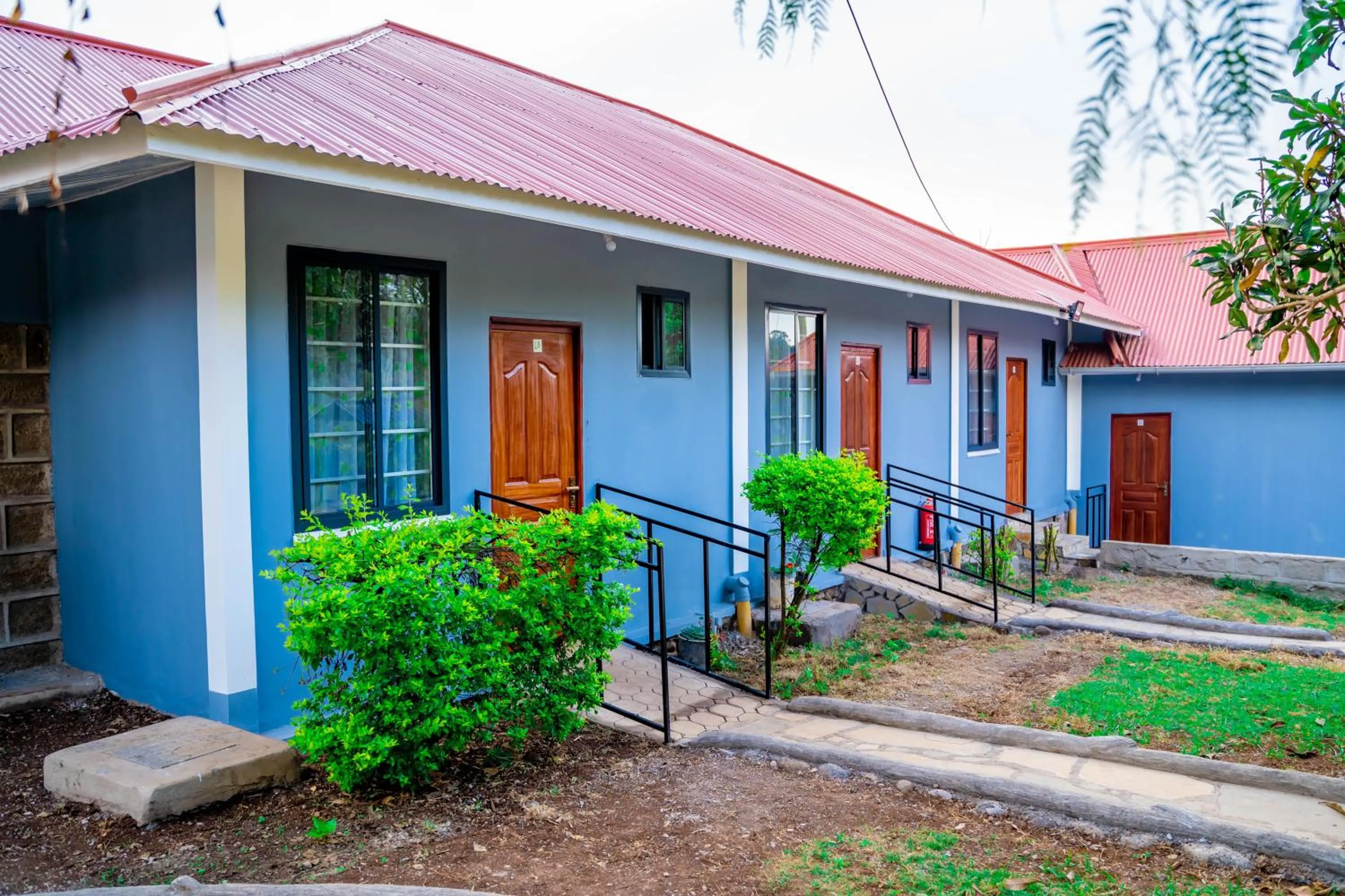 Garden view in Kilimanjaro Loitokitok Resort