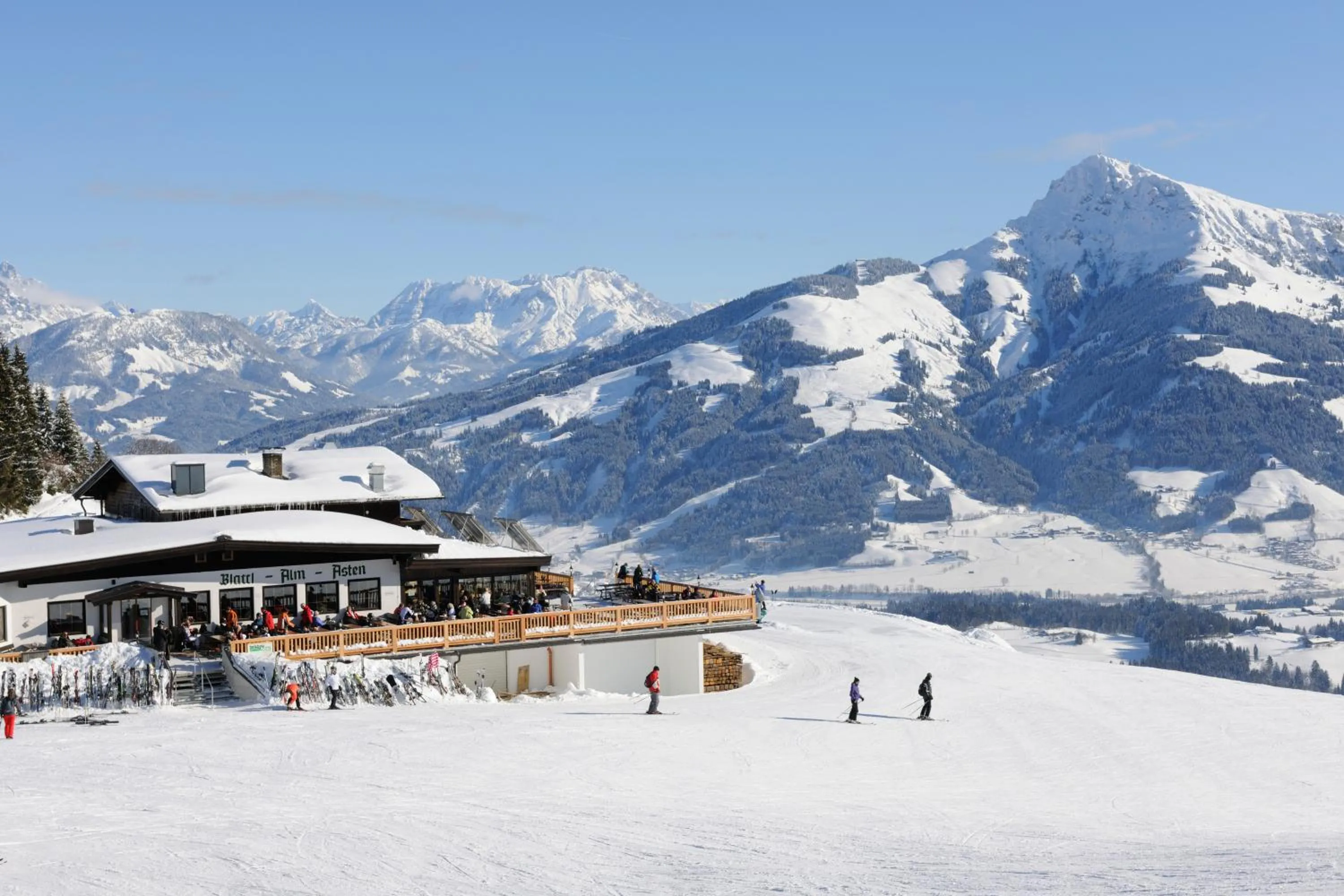 Skiing in Hotel Blattlhof