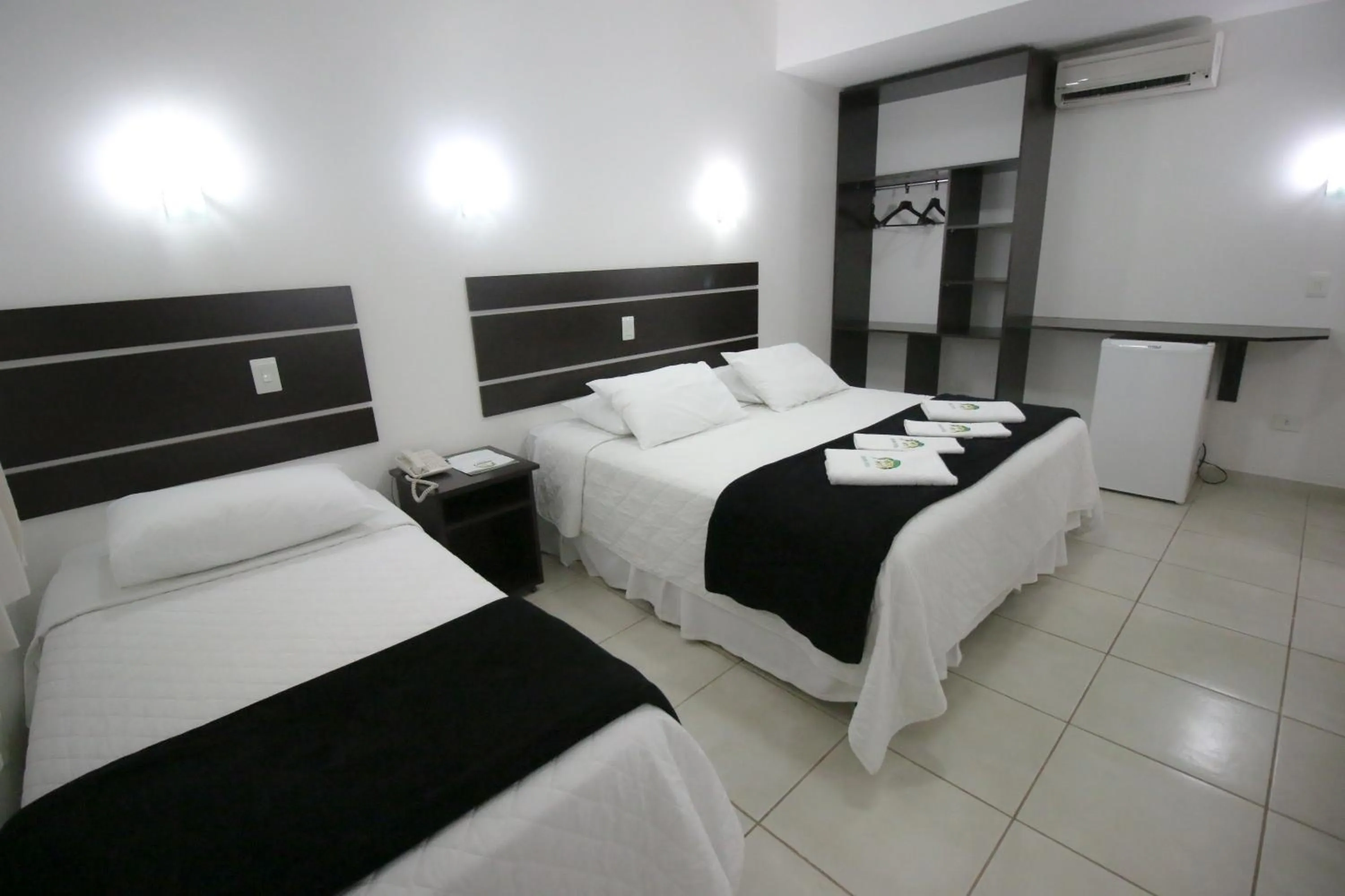 Bed in Pousada Remanso