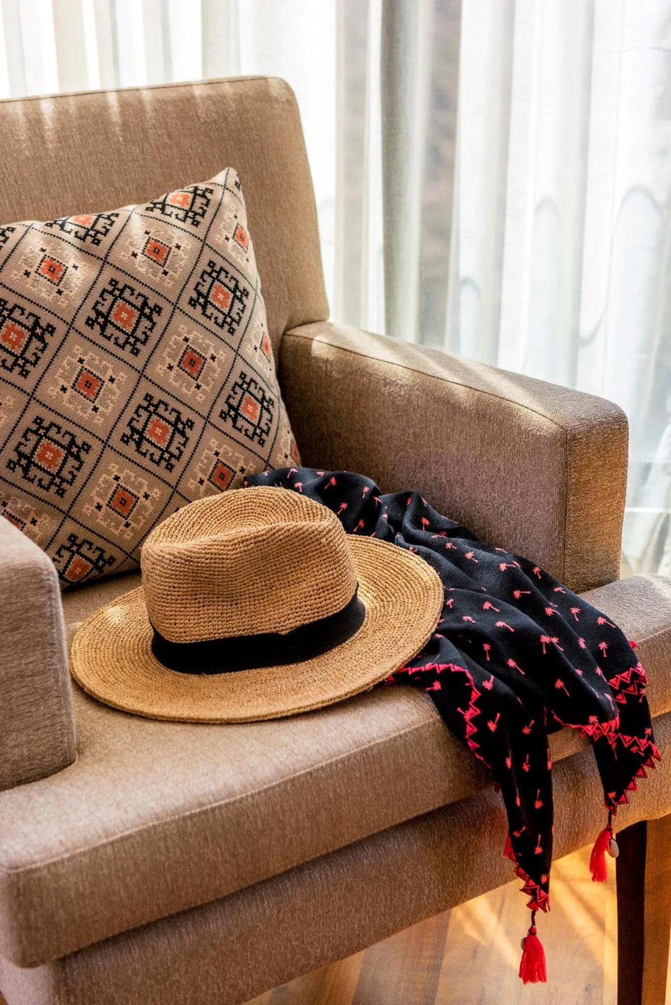 Seating area in Widiane Resort