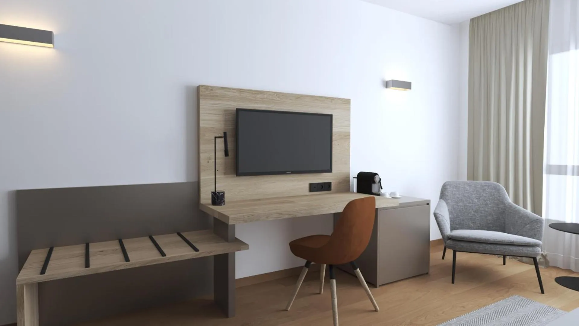 furniture in Hotel Crowne Plaza Madrid Airport