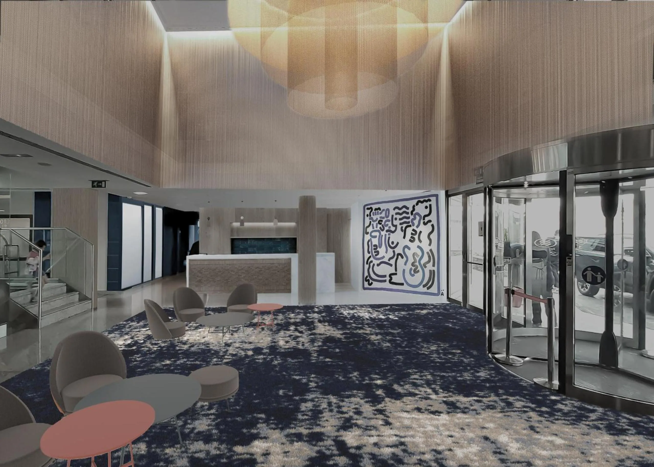 Property building in Hotel Crowne Plaza Madrid Airport