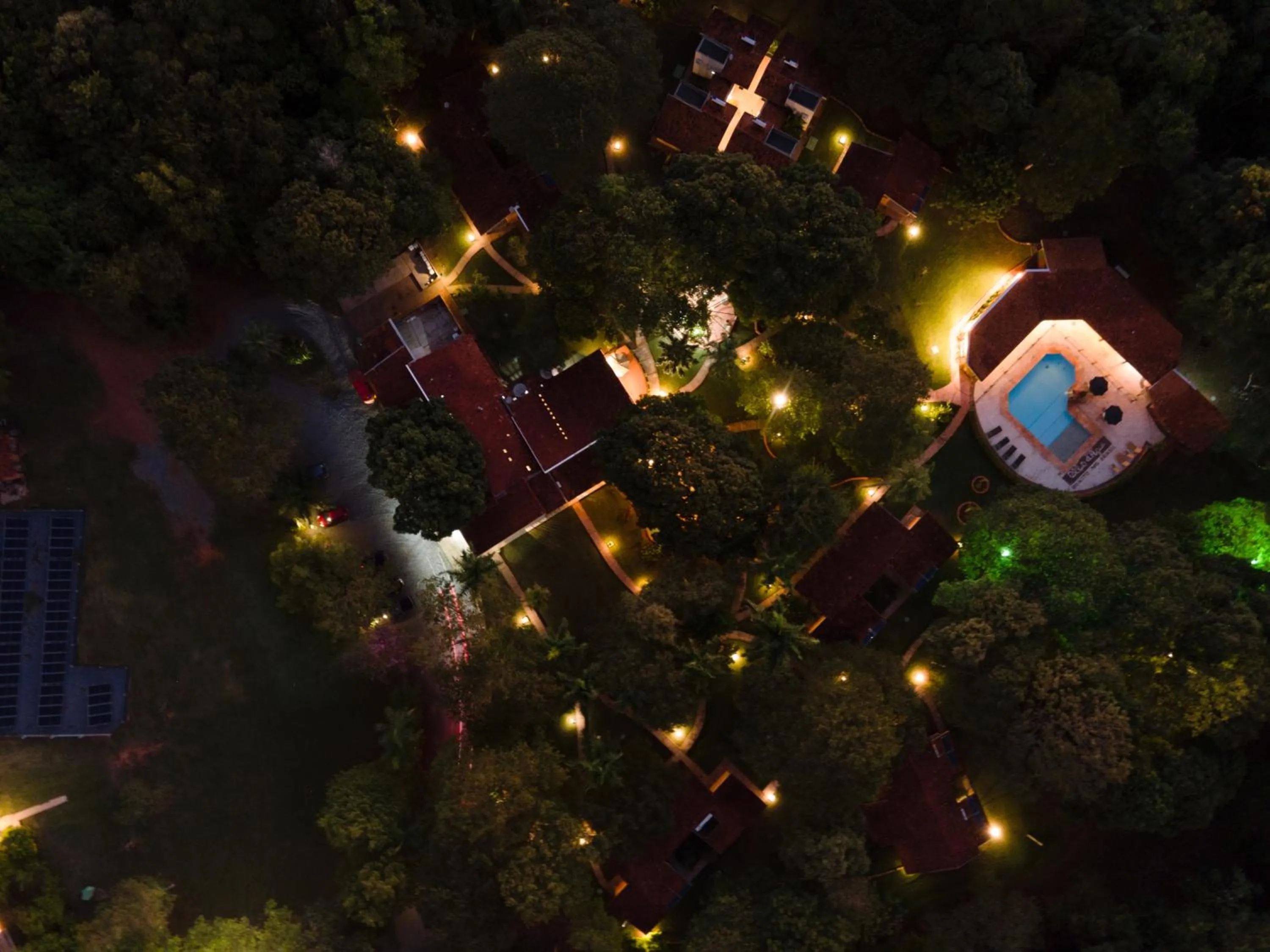 Night in Pousada Olho D'Água