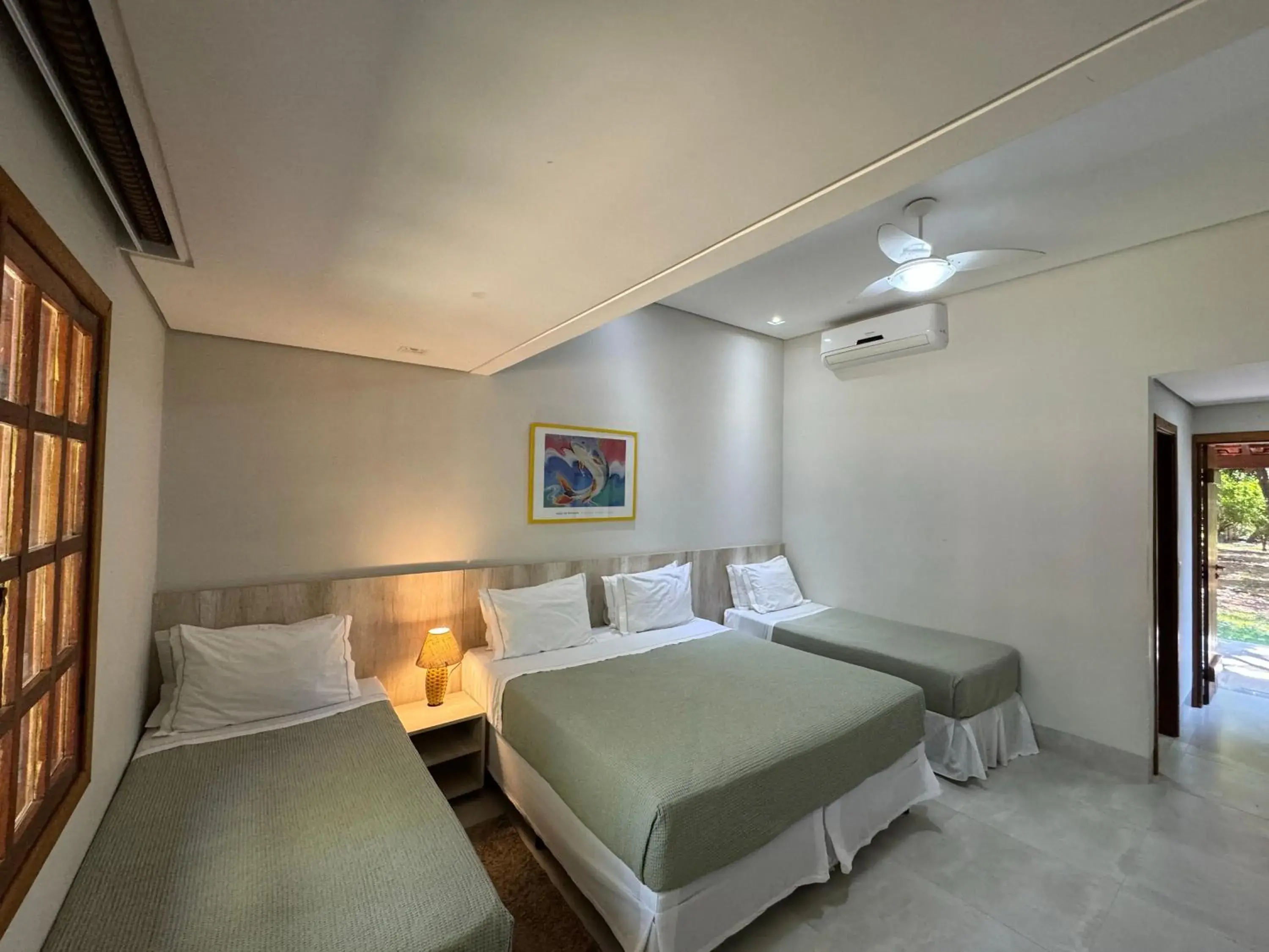 Superior Quadruple Room in Pousada Olho D'Água Superior Quadruple Room in Pousada Olho D'Água