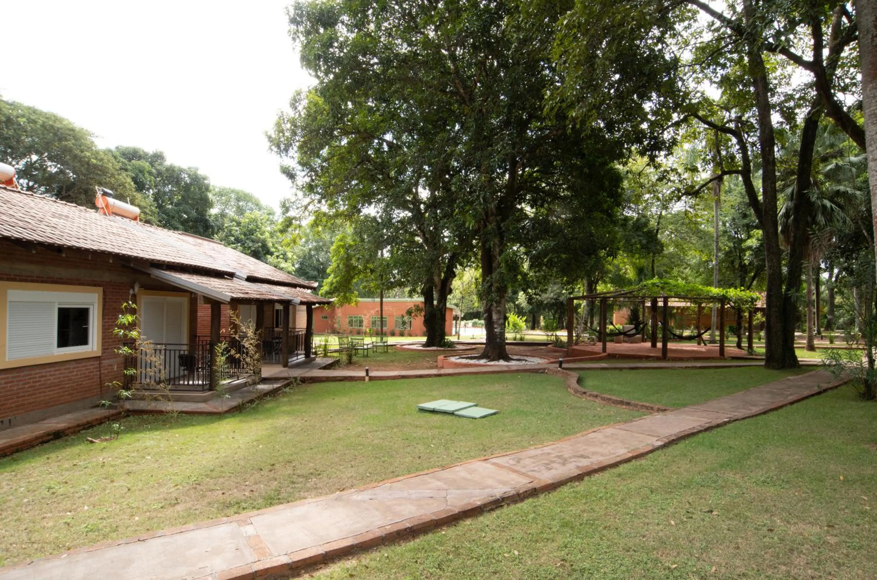 Garden view in Pousada Olho D'Água